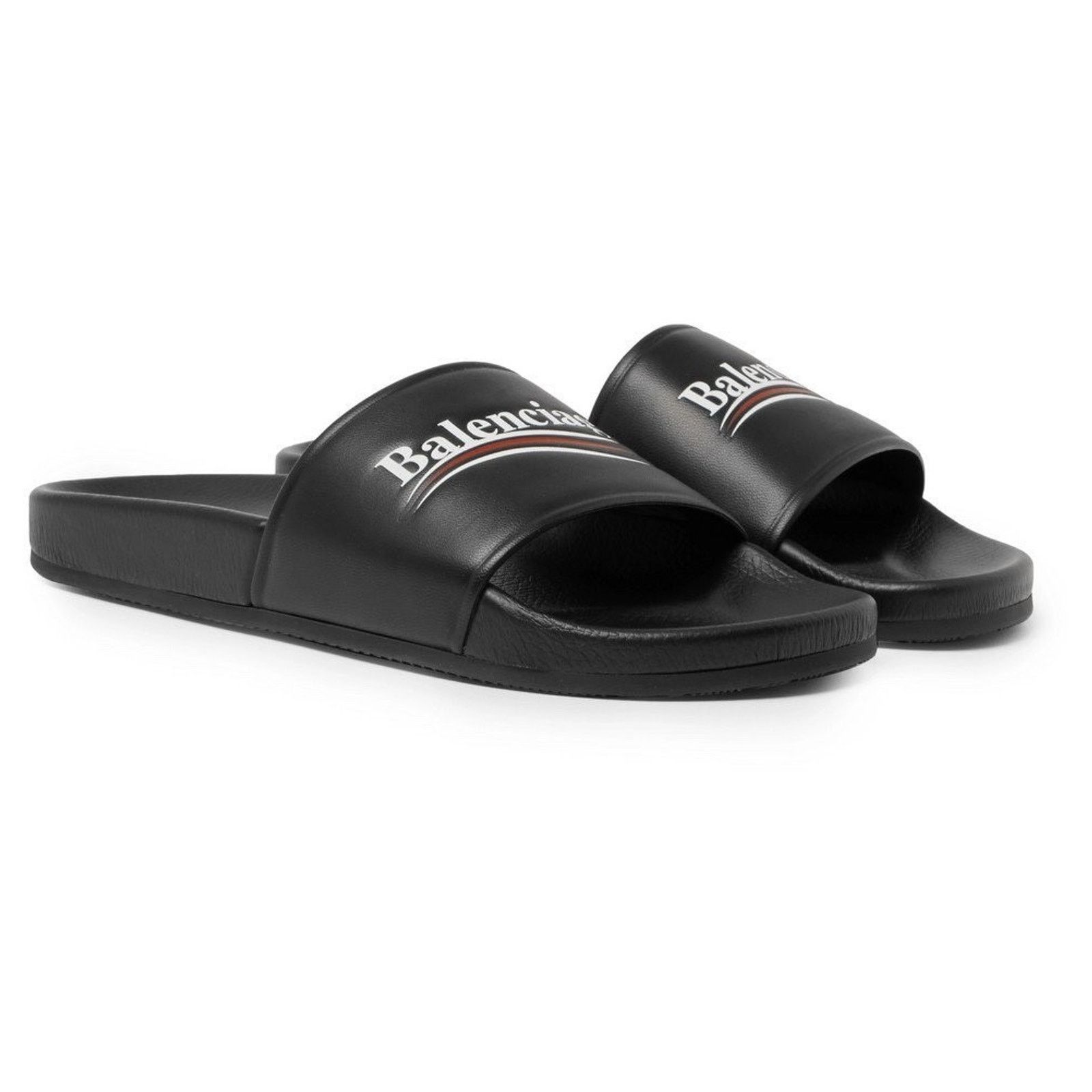 Balenciaga Balenciaga Mold Slide Sandals Black Size 11 (EU 44