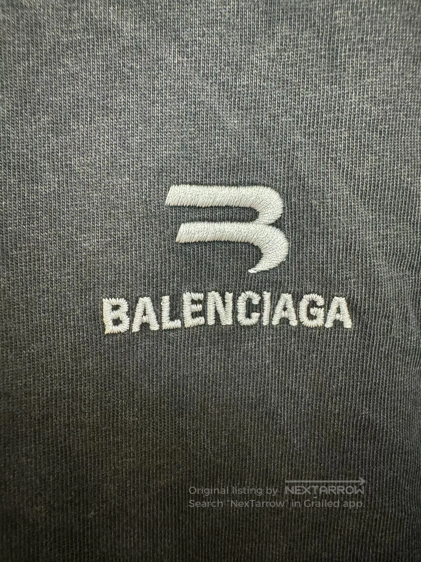 Balenciaga Balenciaga Logo Short Sleeve T. Size US XS / EU 42 / 0 - 5 Thumbnail