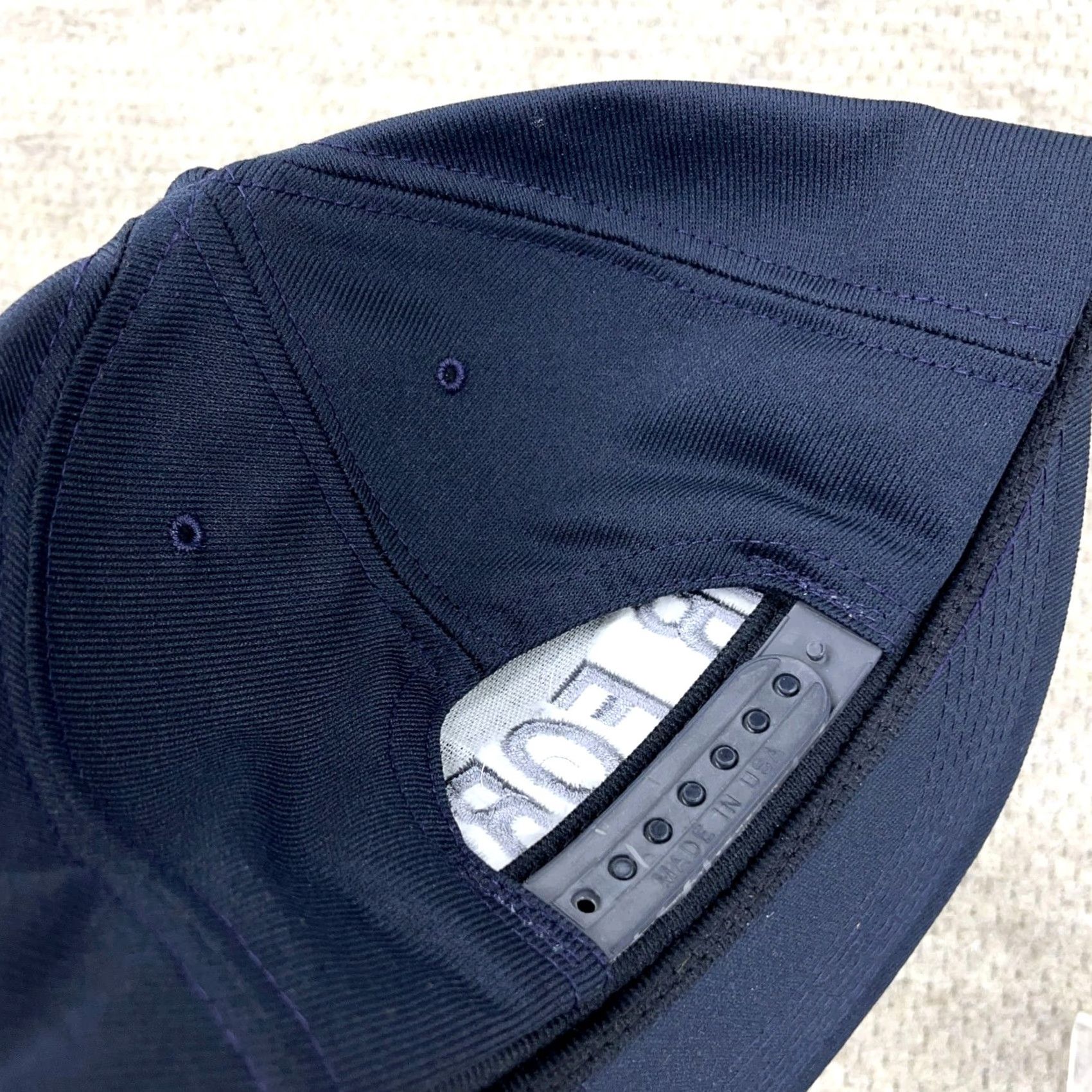 Vintage VINTAGE Eagle Crest US Air Force Hat Cap Snapback One Size Blue Cotton Polyester Knit Men Adult 90s USA Retro Size ONE SIZE - 5 Thumbnail