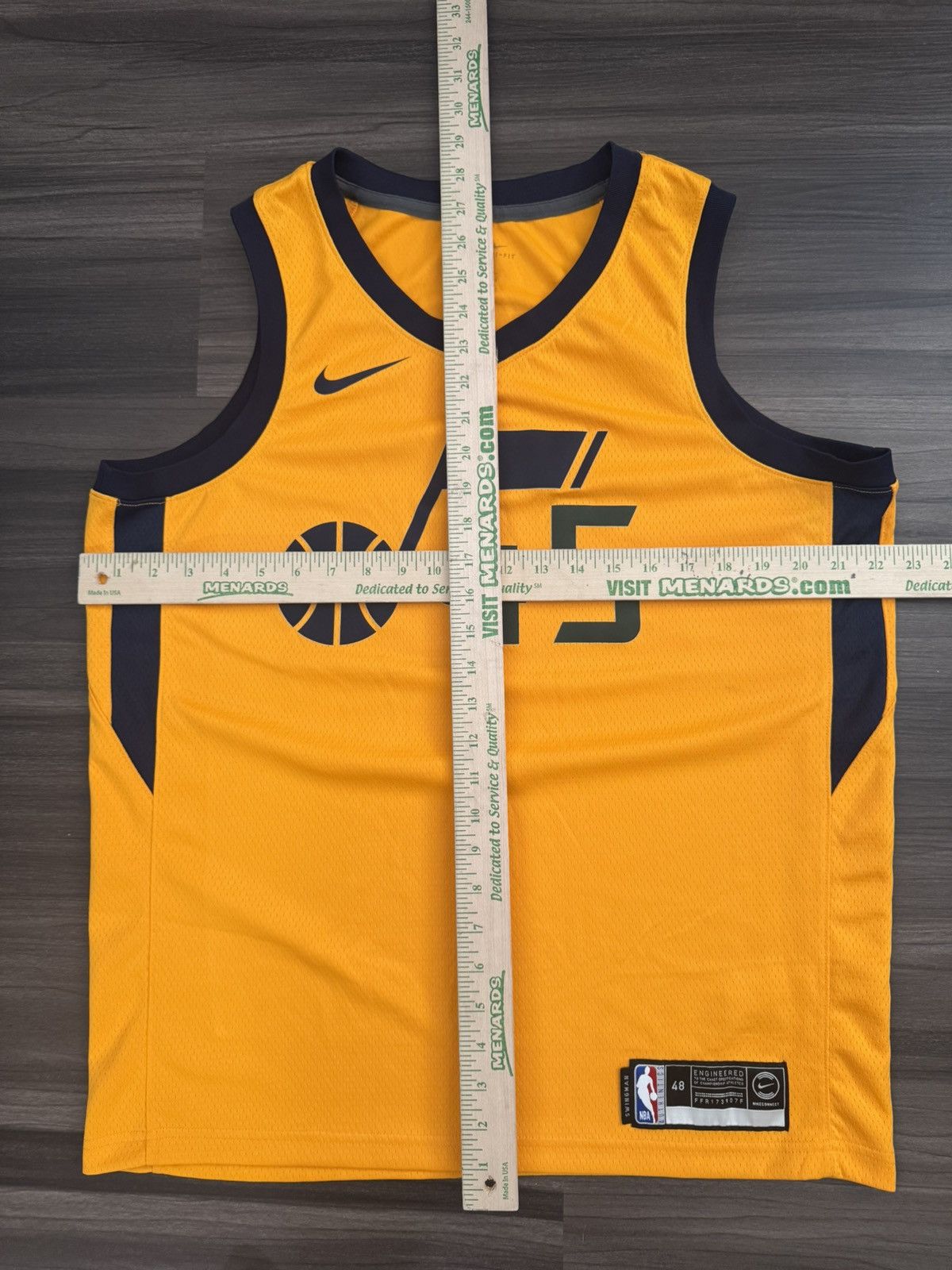 Nike Utah Jazz Donovan Mitchell #45 NBA Basketball Jersey Size US L / EU 52-54 / 3 - 6 Thumbnail