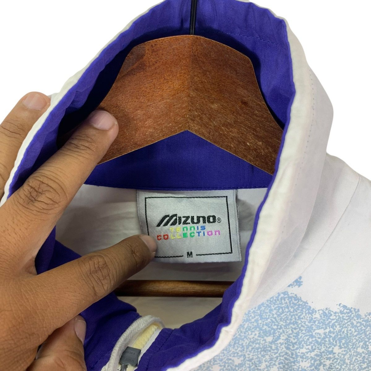 VINTAGE 90 MIZUNO IVAN LENDL TENNIS LIGHT JACKET