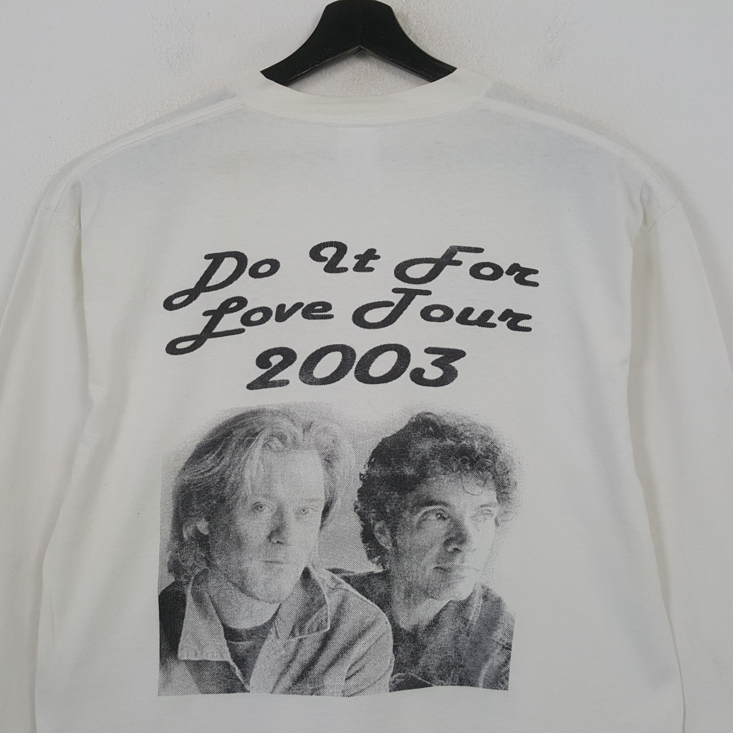 Vintage Daryl Hall & John Eates Long Sleeve Tshirt RR3 Size US XL / EU 56 / 4 - 4 Thumbnail