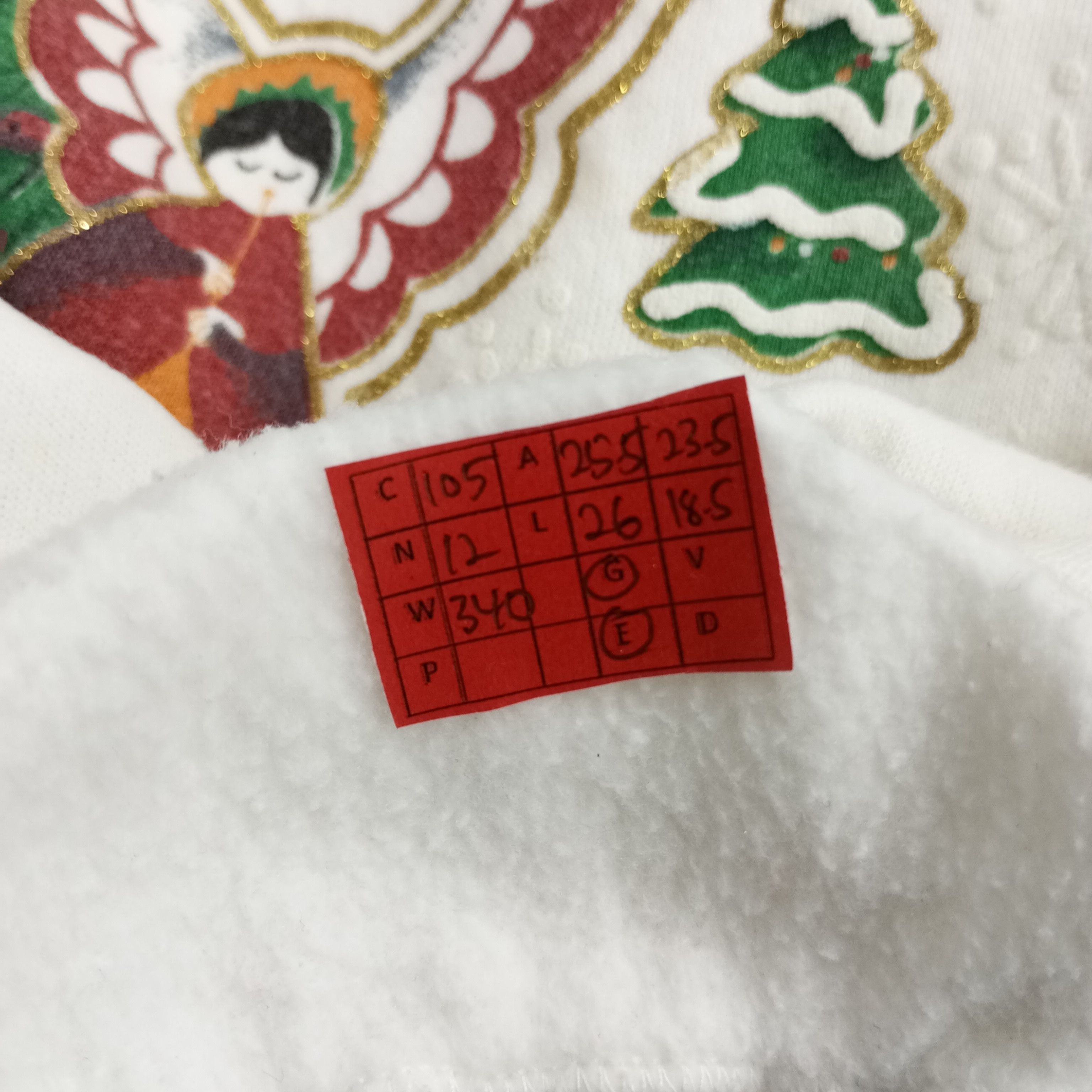 Vintage Noel Joy Christmas Style Streetwear Vintage Sweatshirt Size US XL / EU 56 / 4 - 14 Thumbnail