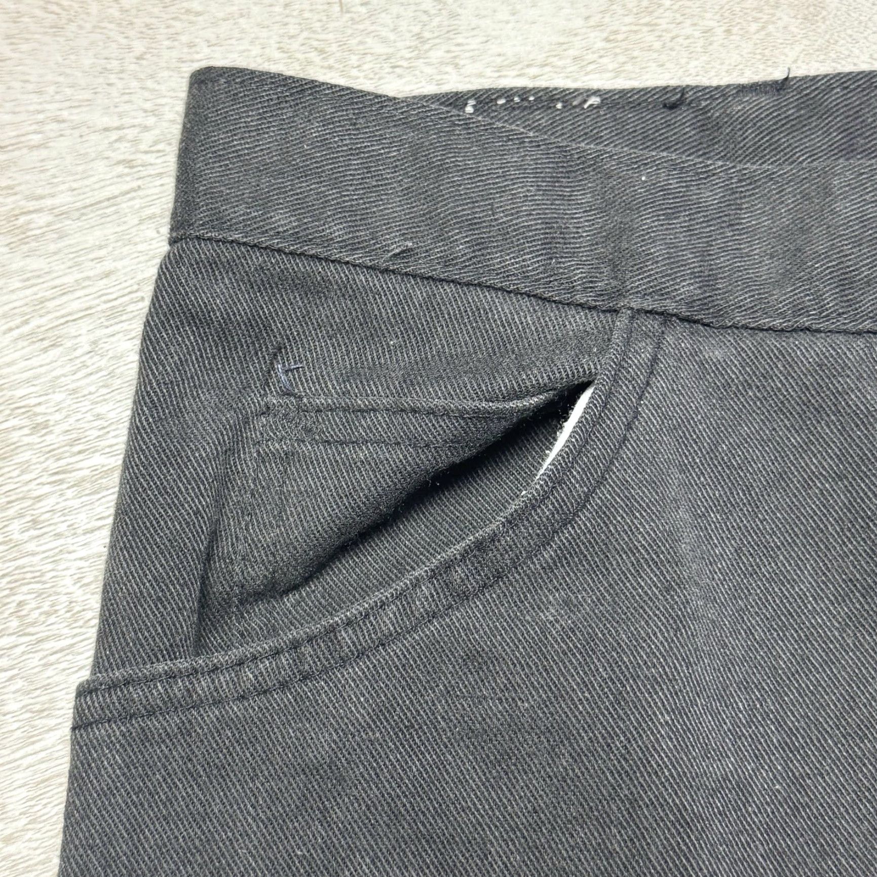 Lee VINTAGE Lee Jeans Bootcut 5-Pocket Denim USA Men 33x32 Blue Inseam 31 Regular Fit 70s Size US 33 - 5 Thumbnail