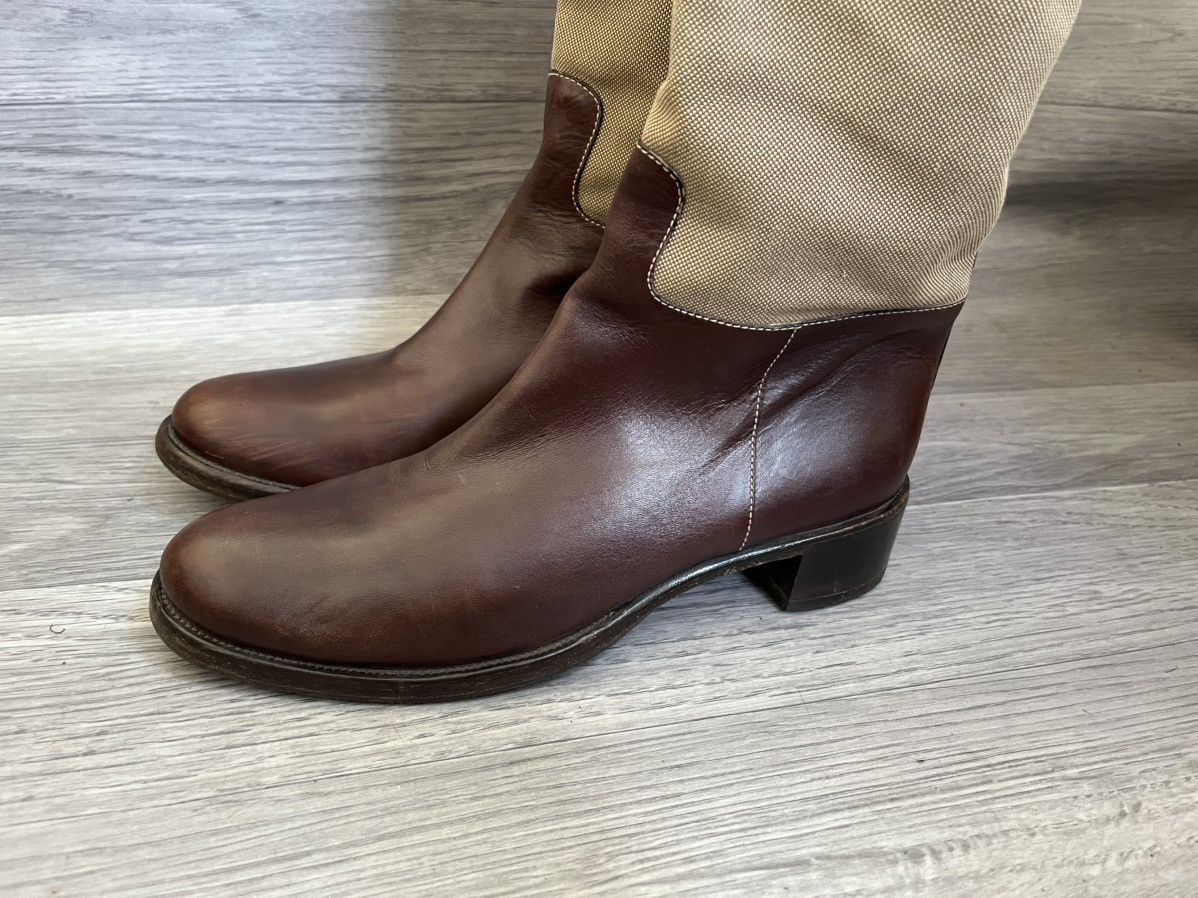 Prada Vintage Prada long riding boots Y2k sz 36.5 Size US 6.5 / IT 36.5 - 2 Thumbnail