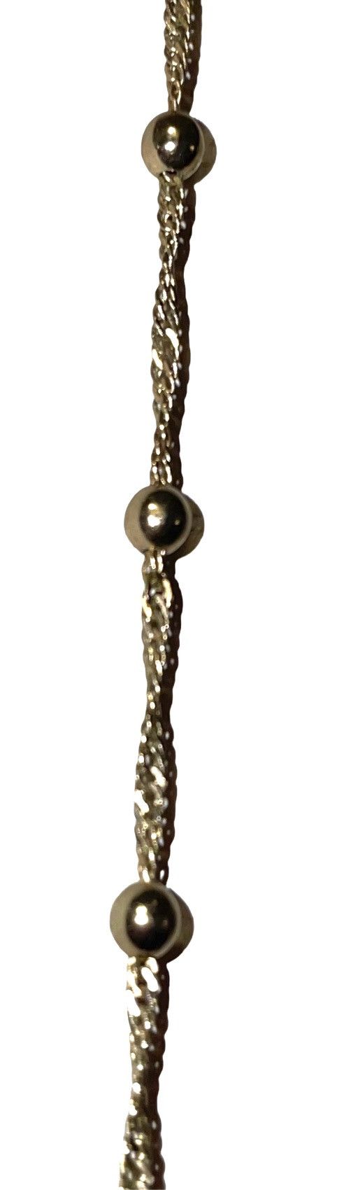 Other Adornia Italian Gold Ball & Chain Necklace New Size ONE SIZE - 7 Thumbnail