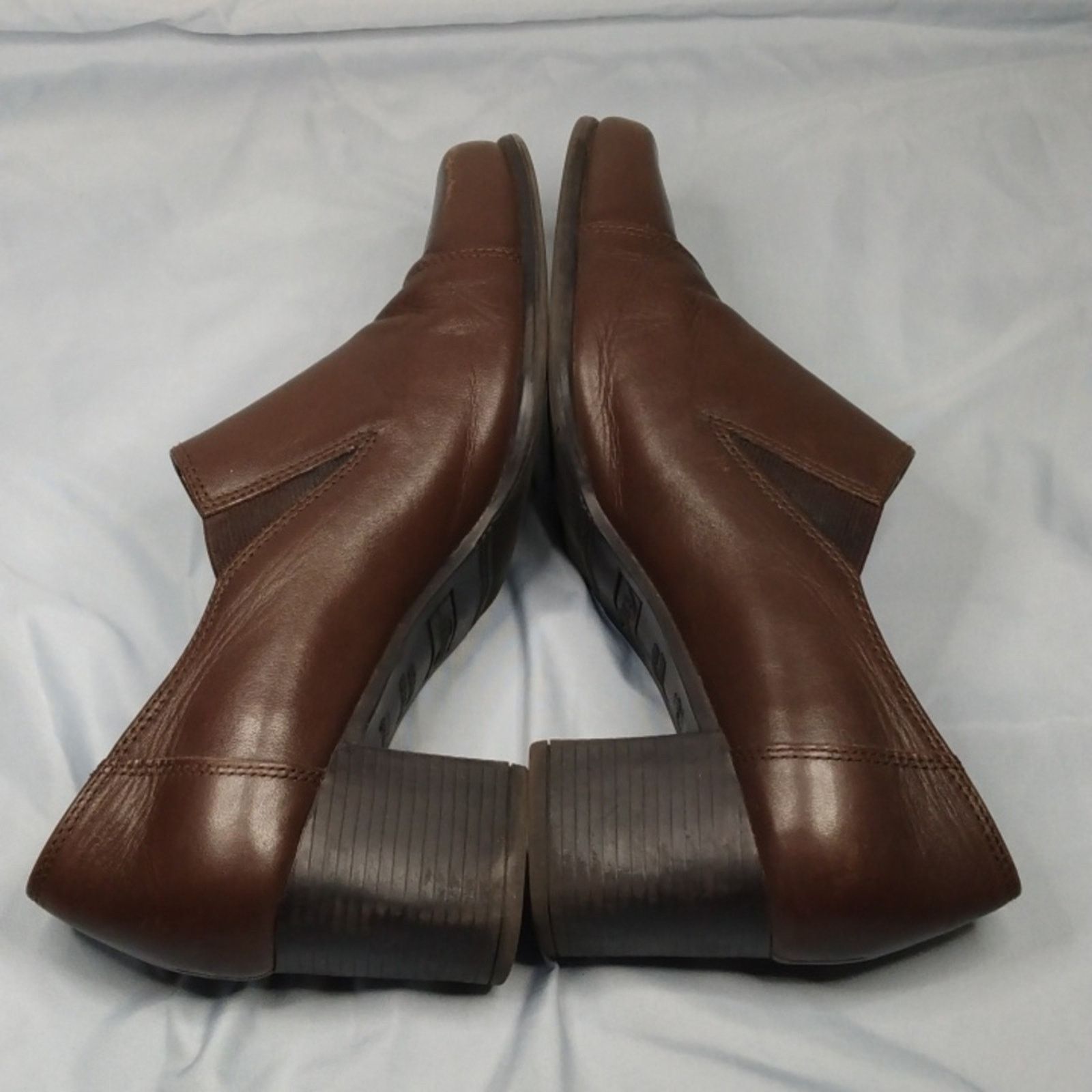 Other Paces Brenda Women heeled Brown Leather shoes Size 8.5 W Size US 8.5 / IT 38.5 - 6 Thumbnail
