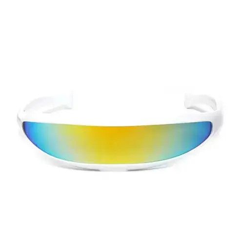 Other Futuristic Narrow Cyclops Visor Sunglasses Size ONE SIZE - 3 Thumbnail