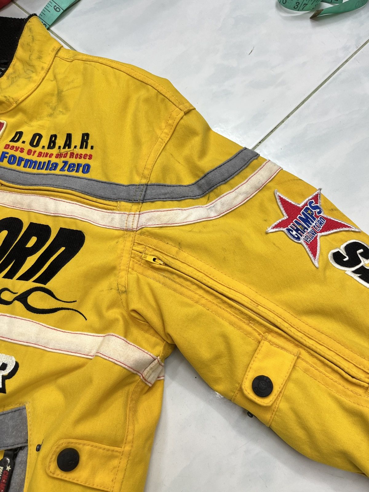 YELLOW CORN 🔥🔥🔥STEALS YELLOW CORN SLEDGE HAMMER RACING JACKET Size US M / EU 48-50 / 2 - 14 Thumbnail