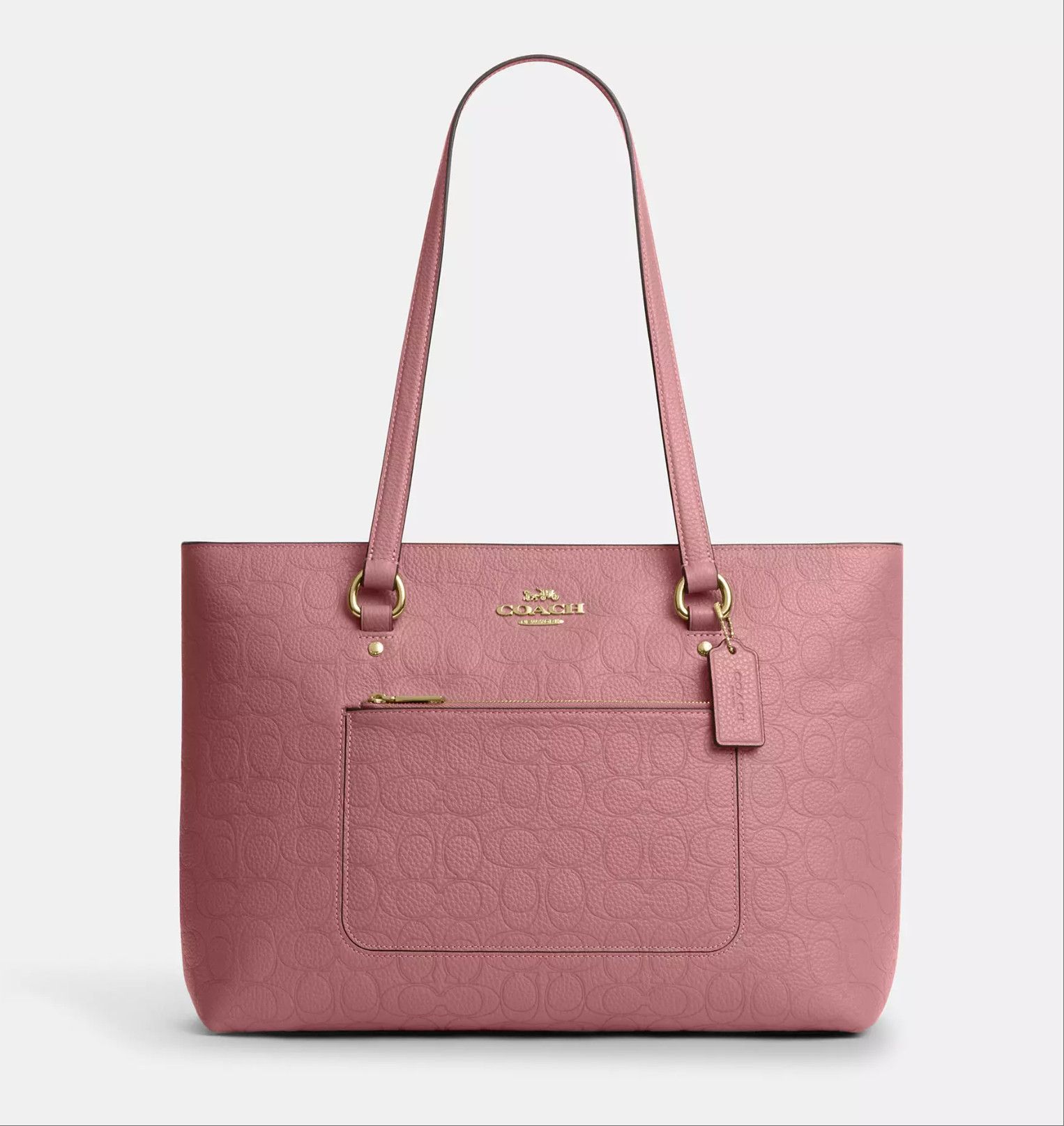 Coach Station Tote Bag In Signature Leather CDL99 Size ONE SIZE - 8 Thumbnail