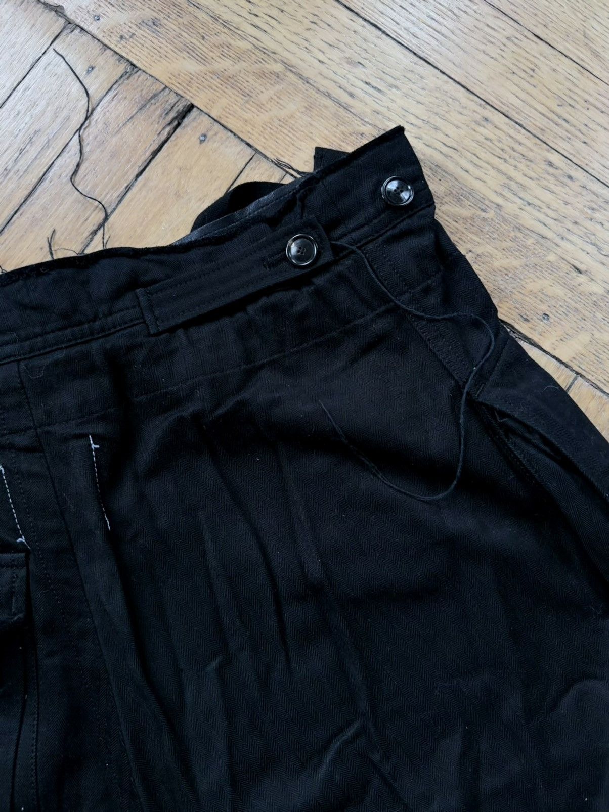 Takahiromiyashita The Soloist. AW17 TheSoloist Herringbone Cargo Pants Size US 34 / EU 50 - 6 Thumbnail