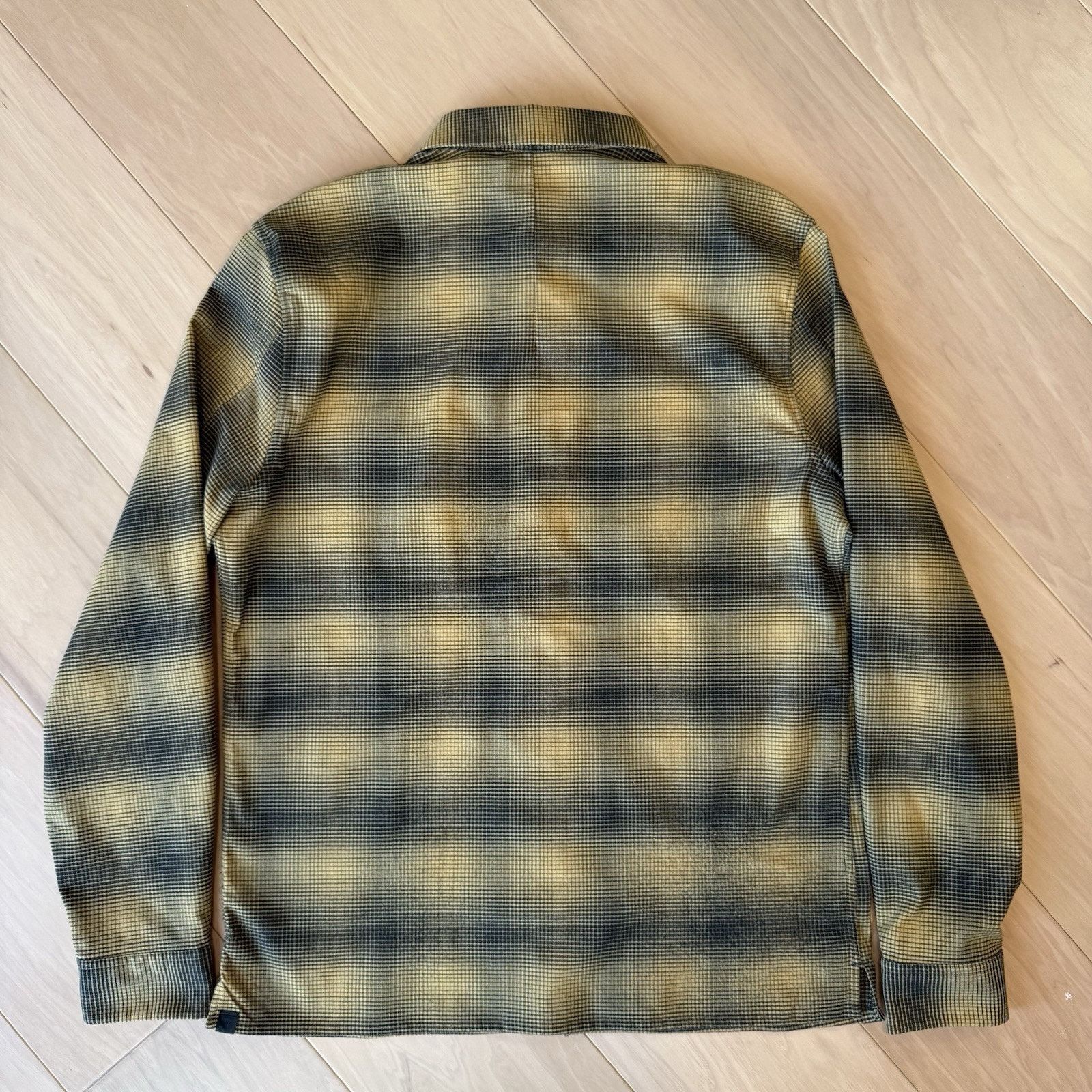Lululemon Lululemon Mason Peak Flannel L Yellow Black Casual Button Size US L / EU 52-54 / 3 - 7 Thumbnail