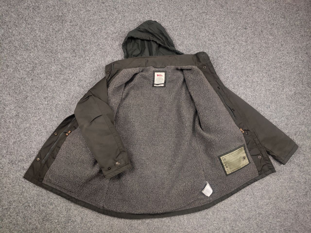 Fjallraven Fjallraven insulated winter G1000 Olive Pocket hoodie Jacket Size M / US 6-8 / IT 42-44 - 13 Thumbnail