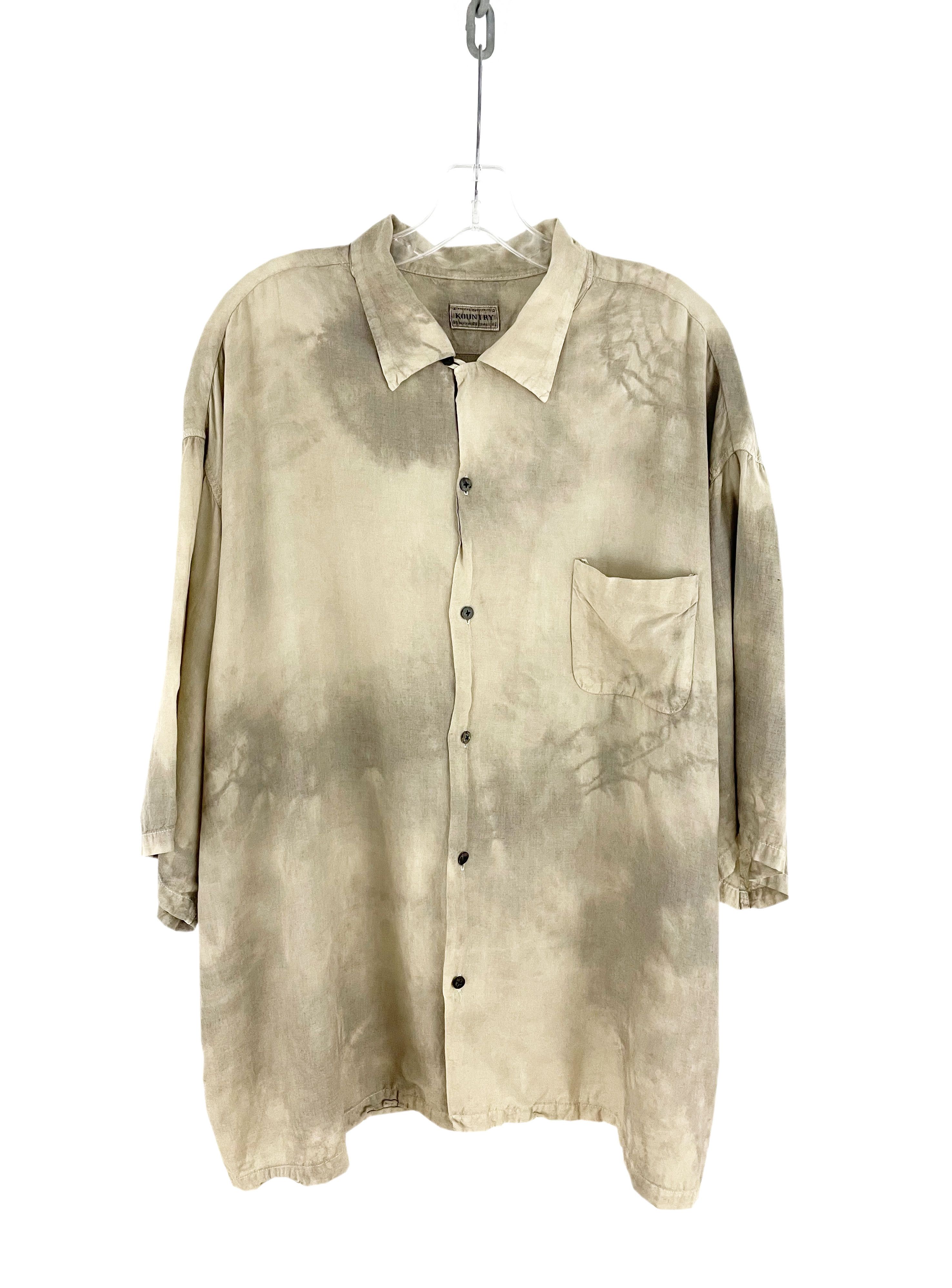 Kapital Oversized Acid Wash Buttonup Size US L / EU 52-54 / 3 - 1 Thumbnail