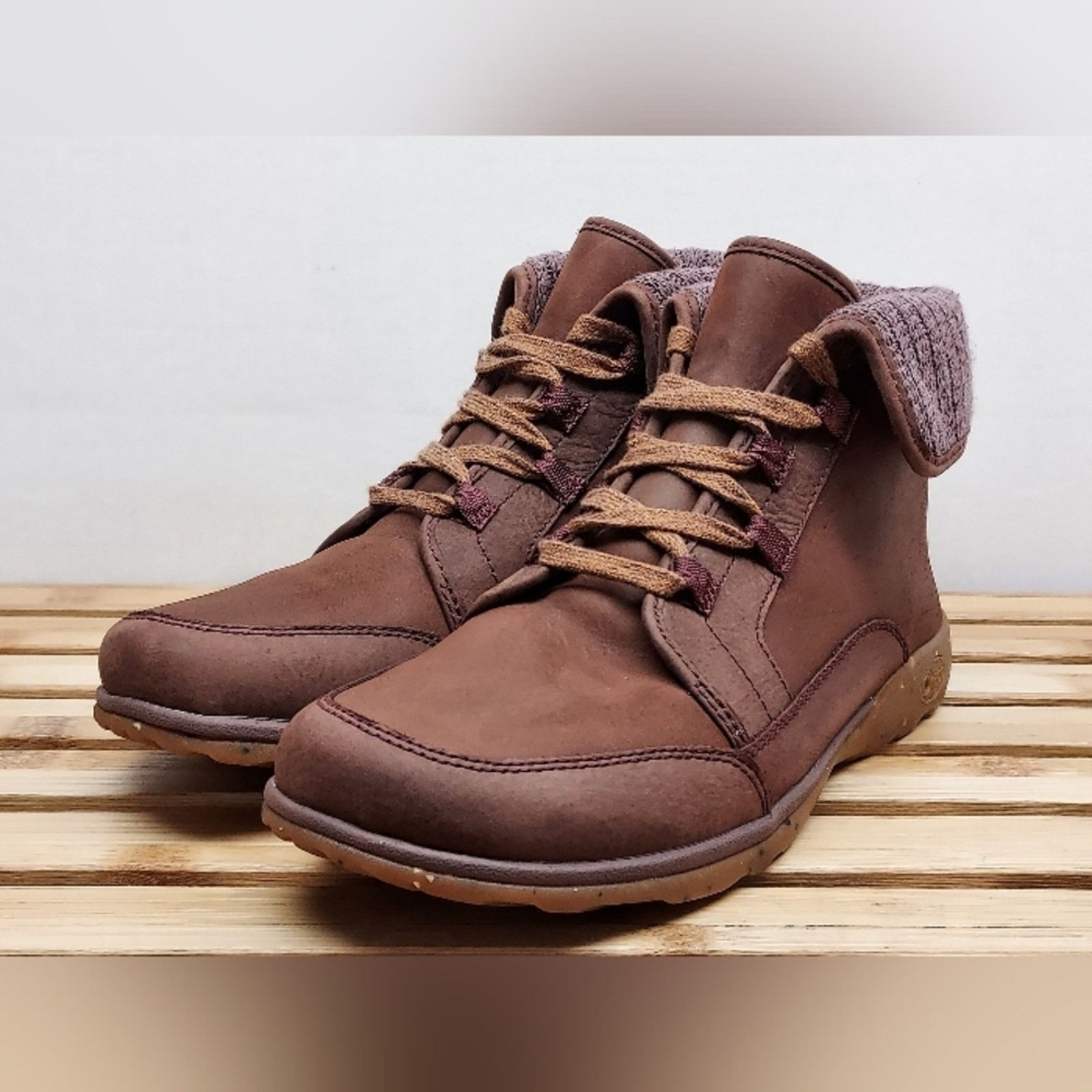 Chaco Chaco Womens Mahogany Leather Barbary Boots Size 11 Size US 11 / IT 41 - 1 Thumbnail