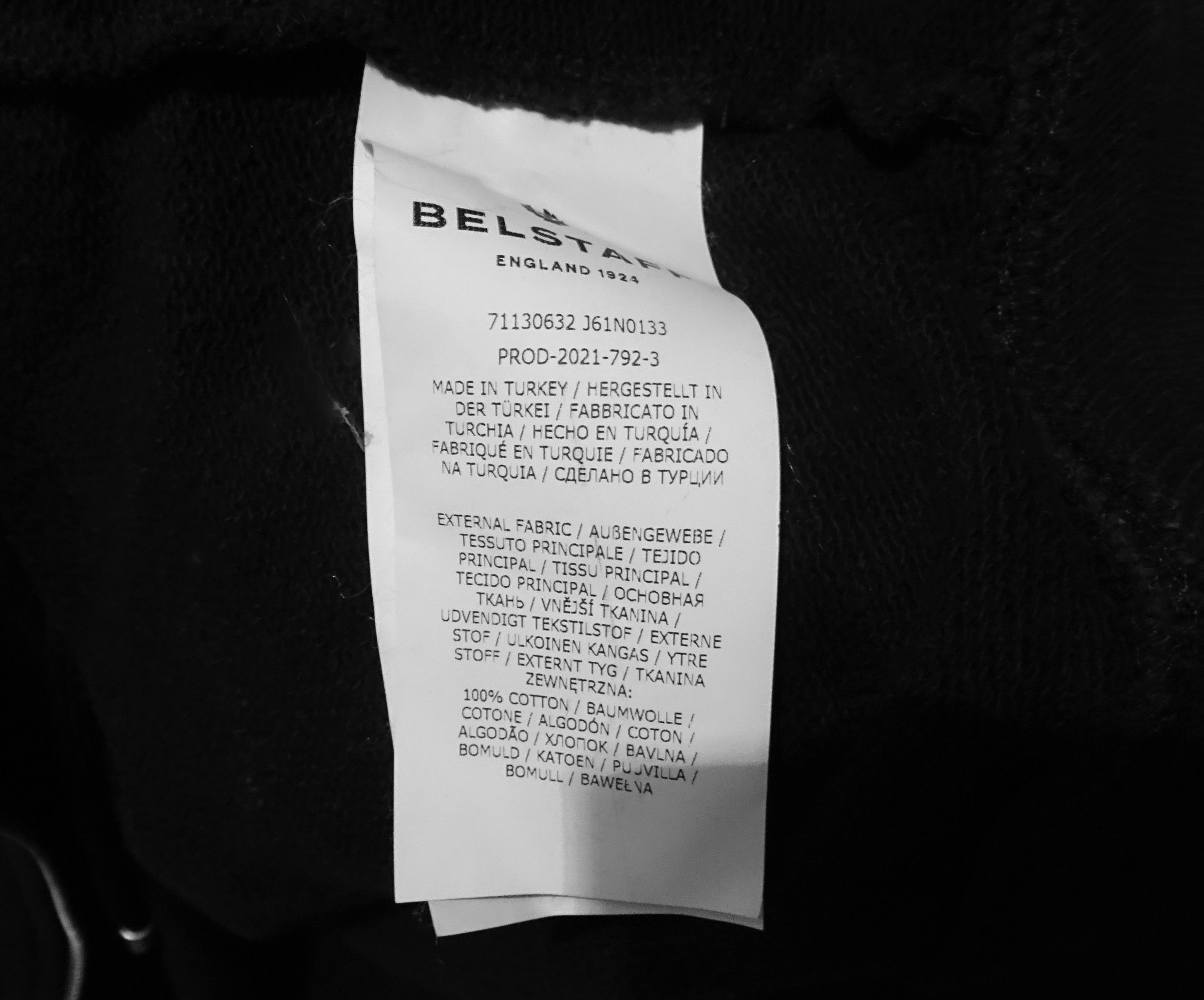 Belstaff BELSTAFF COTTON HOODIE Size US M / EU 48-50 / 2 - 3 Thumbnail