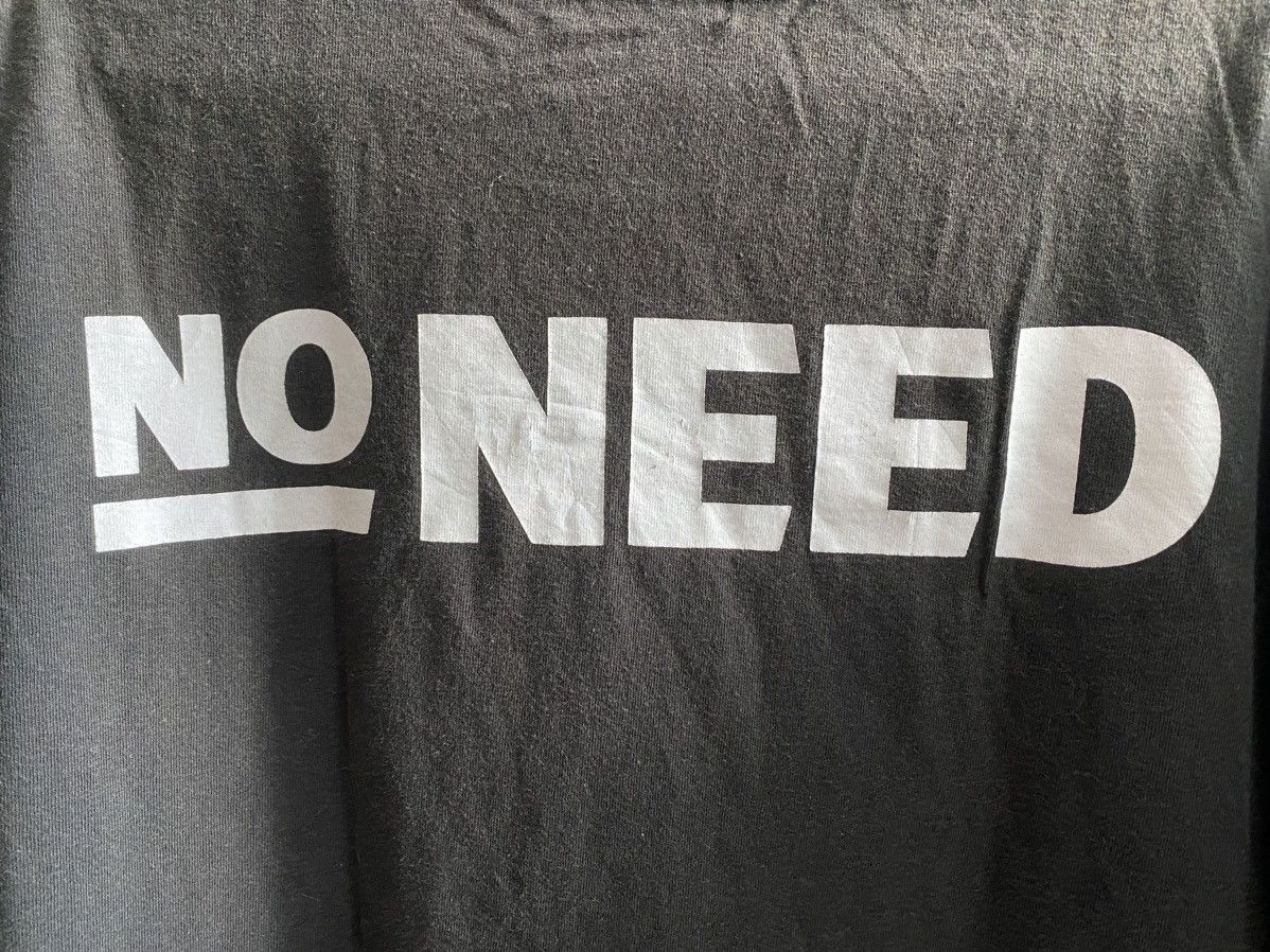 Vintage NO NEED HUMAN GRAPHICS TSHIRT Size US XXL / EU 58 / 5 - 7 Thumbnail