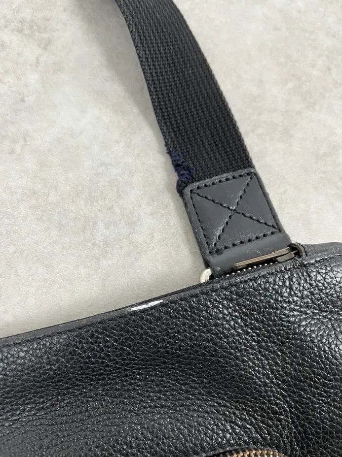 Dolce & Gabbana 2000s Dolce & Gabbana Black Leather Shoulder Bag Size ONE SIZE - 5 Thumbnail