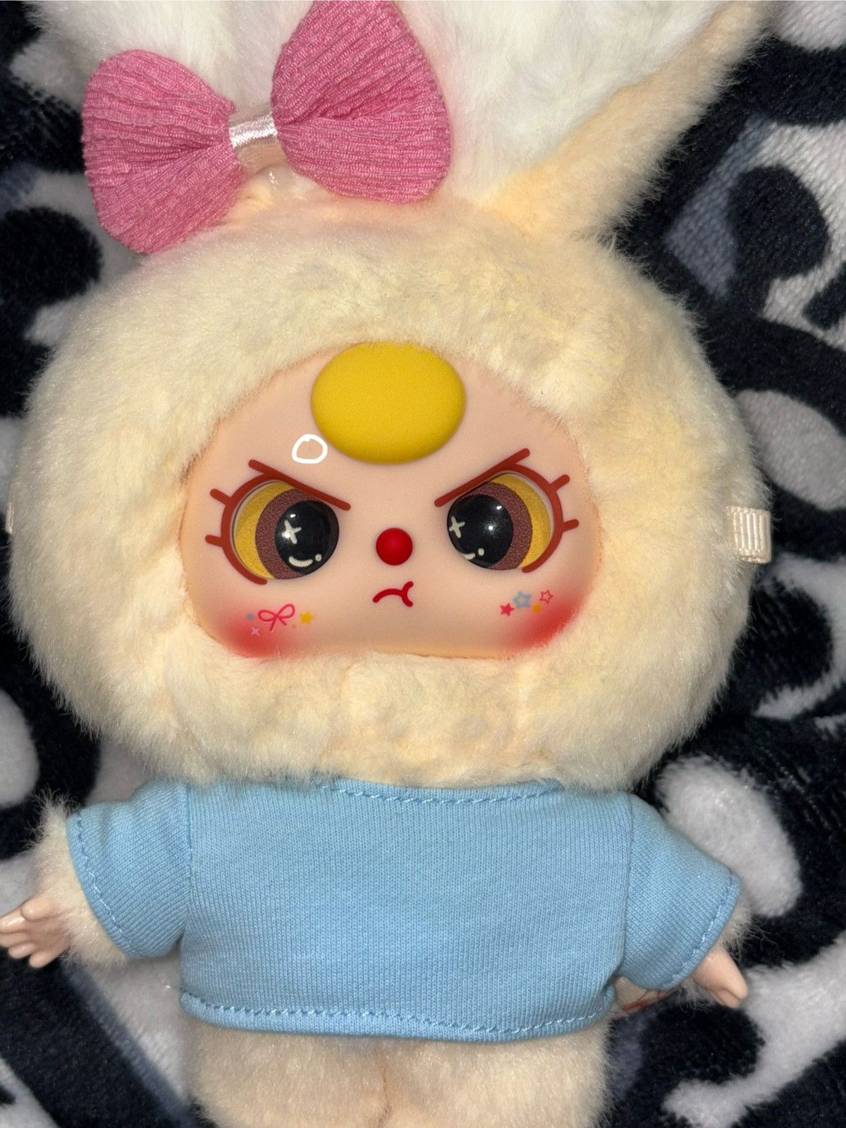 Other Baby Three Bunny Macaron V1 Plush Keychain Size ONE SIZE - 3 Thumbnail