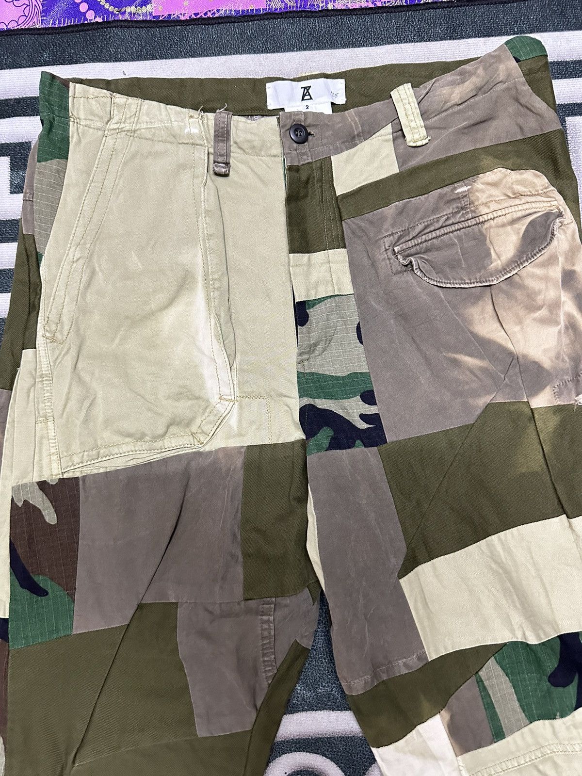 ANREALAGE Anrealage patchwork pants Size US 38 / EU 54 - 5 Thumbnail