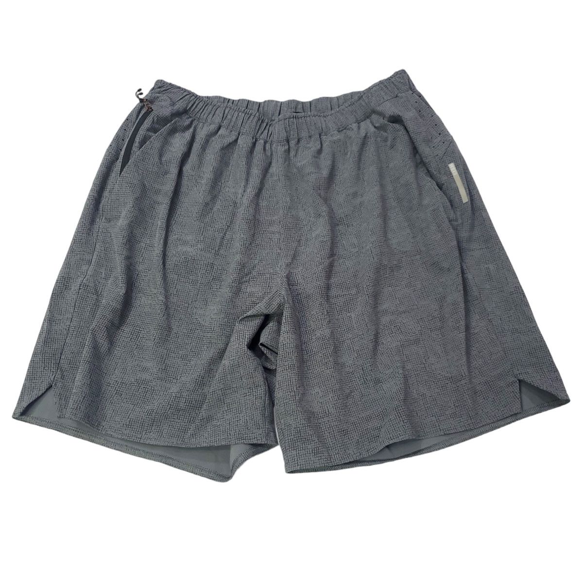 Rei REI Grey with Black Squares 7" Active Pursuit Shorts Med Grailed