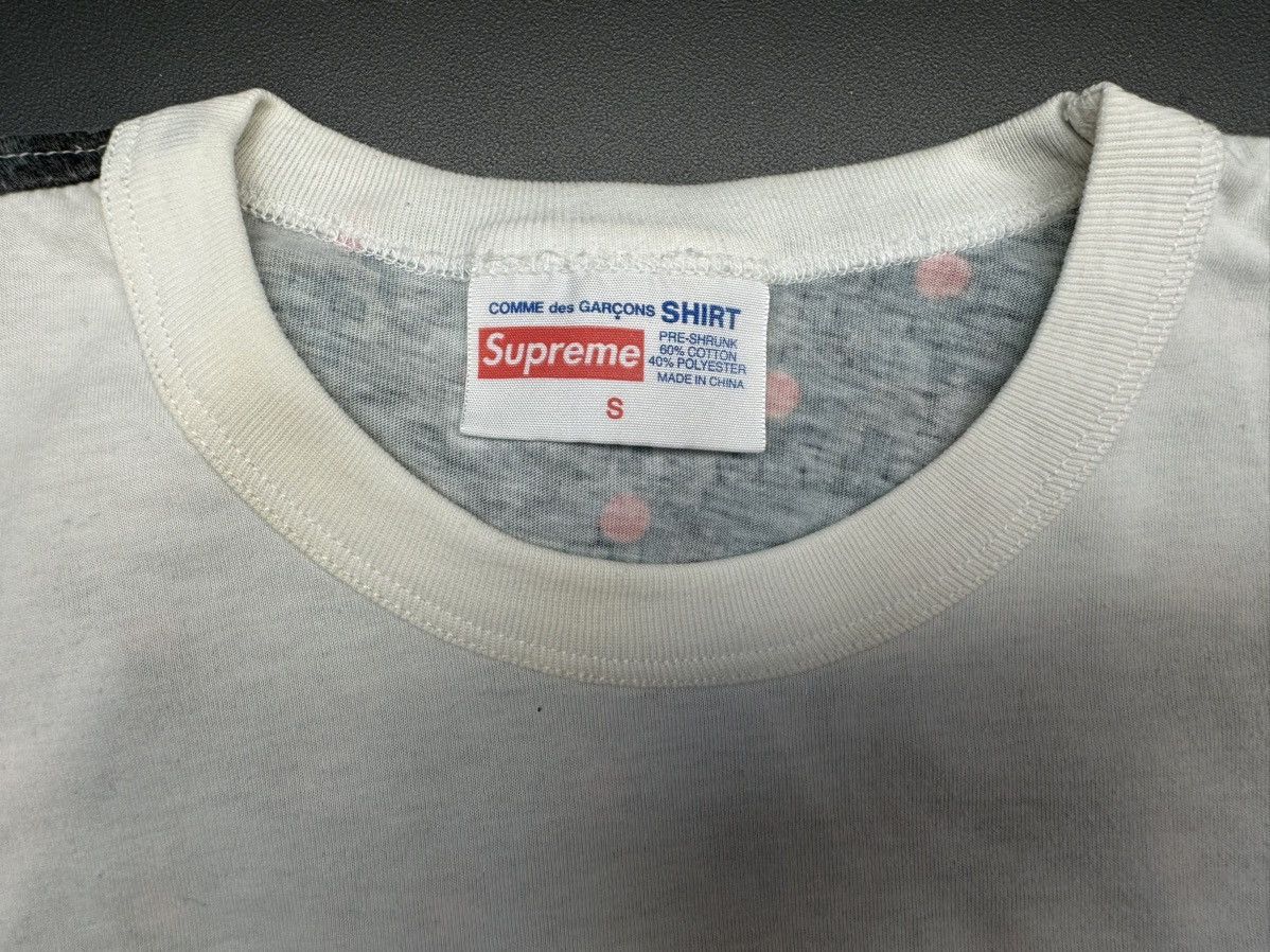 Comme des Garcons × Supreme Supreme x Comme des Garçons SS13 Box Logo T-Shirt Size US S / EU 44-46 / 1 - 3 Thumbnail