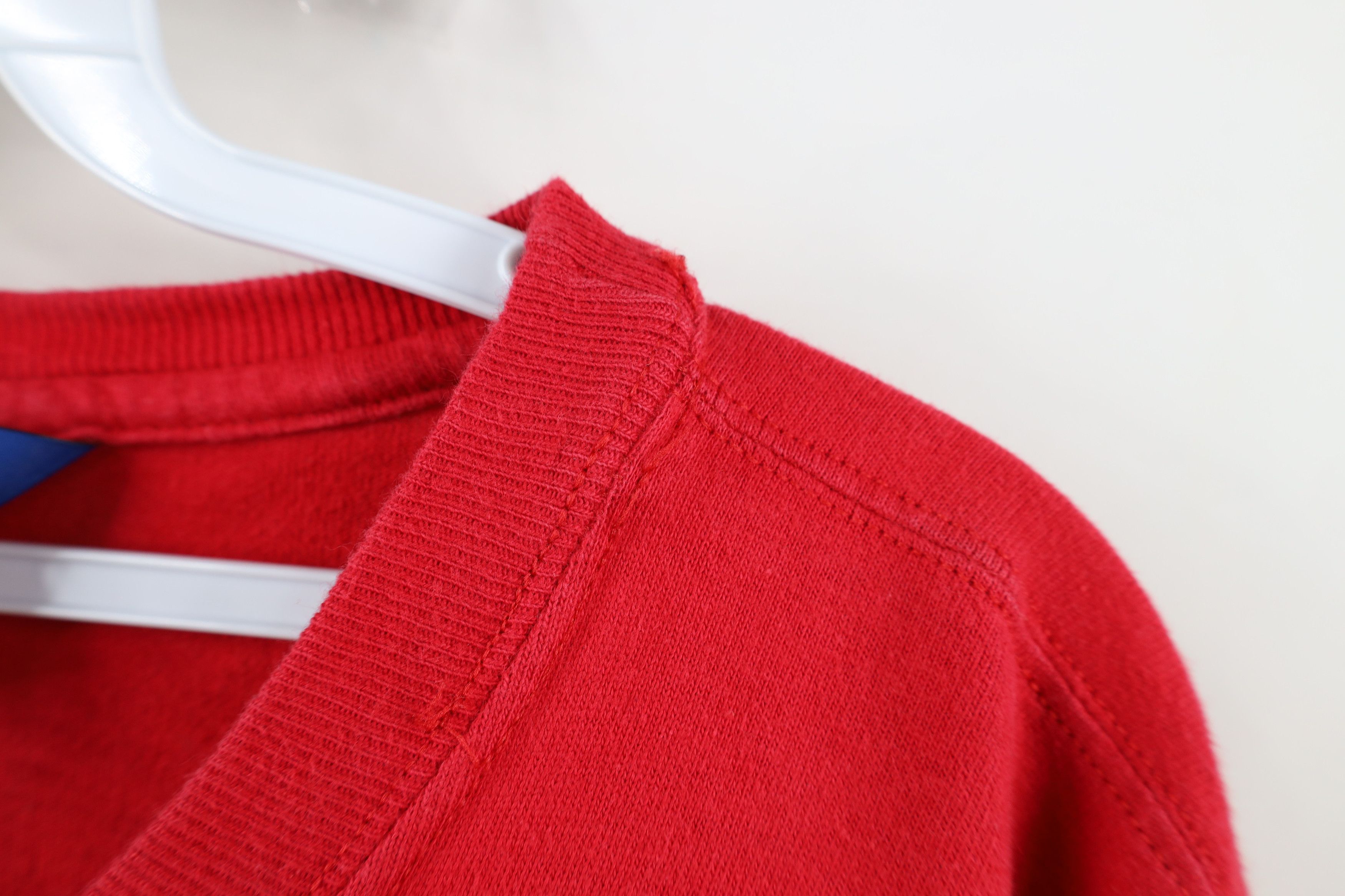 Champion Vintage 90s Champion Classic Logo Jersey Knit T-Shirt Red Size US XL / EU 56 / 4 - 5 Thumbnail