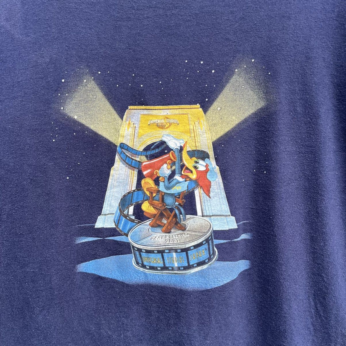 Universal Studios Faded Vintage Woody Woodpecker Cartoon Character Shirt Size US M / EU 48-50 / 2 - 2 Thumbnail