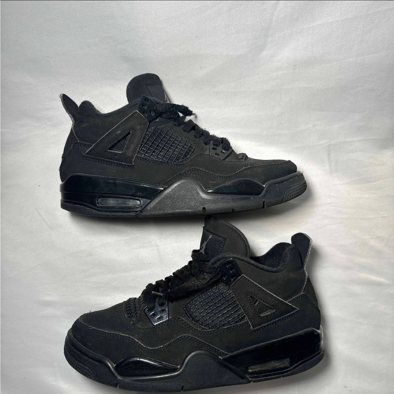 Jordan Brand × Nike Size 6 Nike Air Jordan 4 Retro GS Black Cat 2020 Men's Shoes Size US 6 / EU 39 - 2 Thumbnail