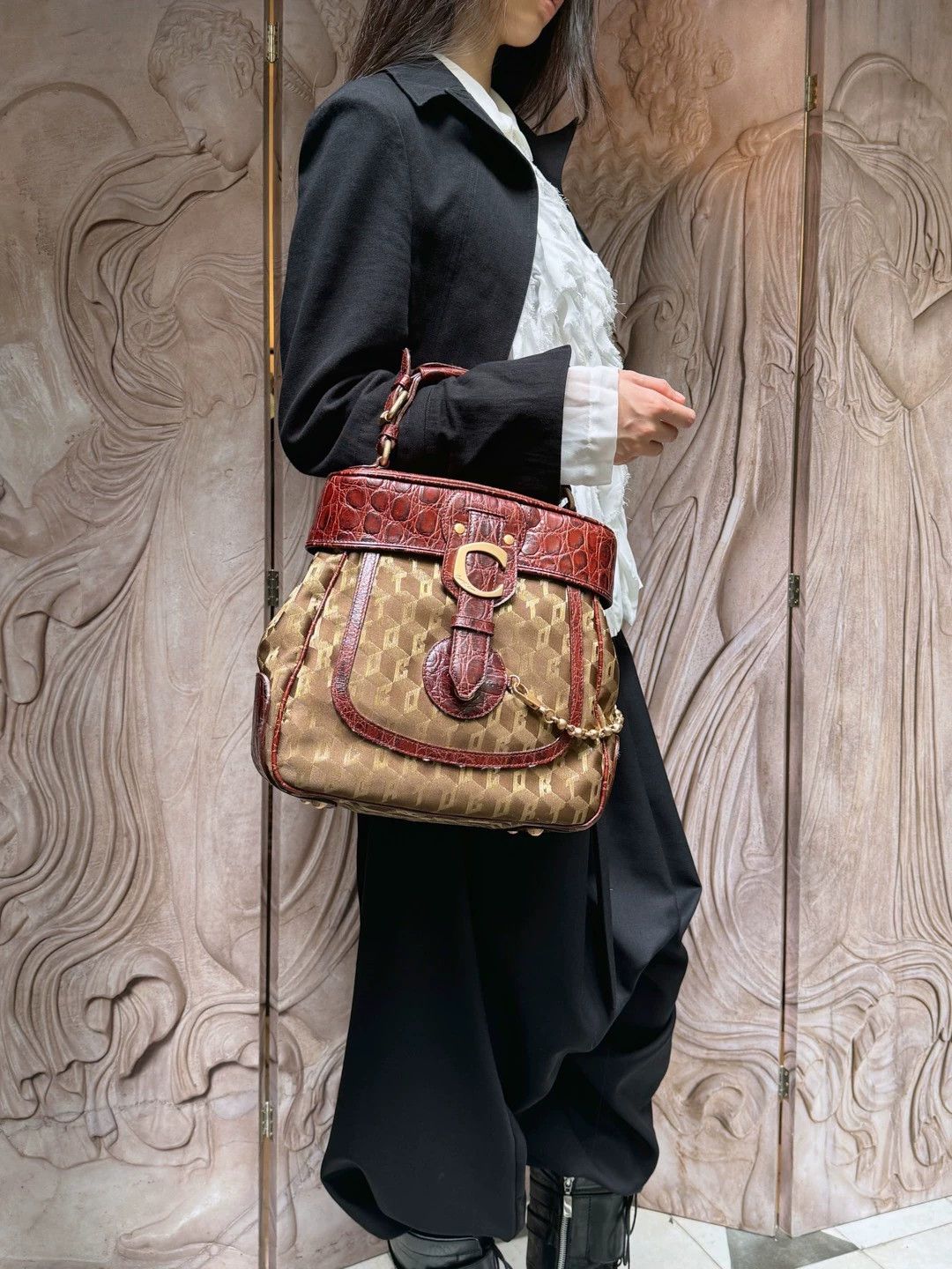 Other Corto Meltedo Vintage Flap Crossbody Handbag Size ONE SIZE - 5 Thumbnail
