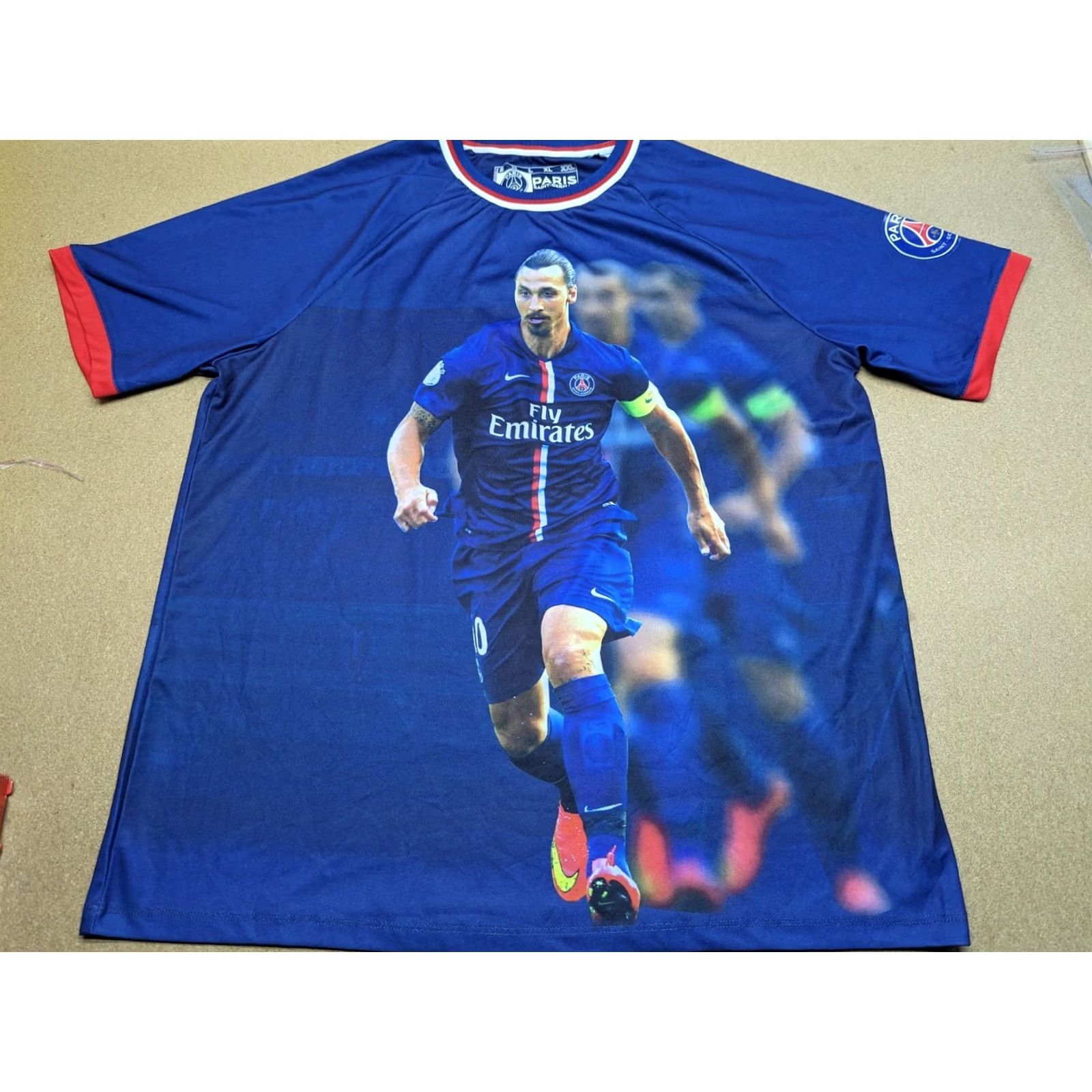 Vintage PARIS SAINT GERMAIN ZLATAN IBRAHIMOVIC official collection Jersey XL Weeplay PSG Size US XL / EU 56 / 4 - 5 Thumbnail