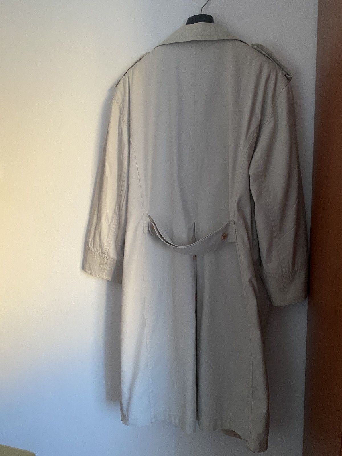 Valentino Vintage Valentino Men’s Trench Coat 90s – Made in Italy Size US XL / EU 56 / 4 - 5 Thumbnail