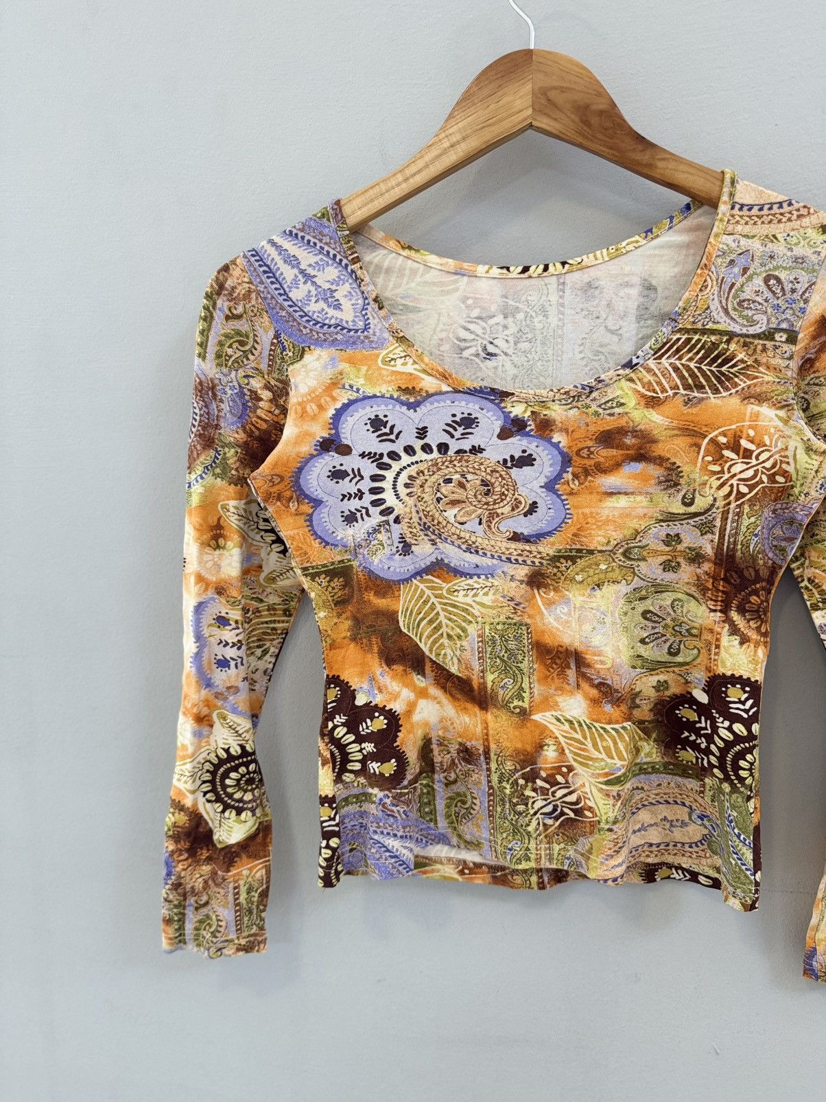 Japanese Brand Vintage Mesh Top Engraving Size S / US 4 / IT 40 - 4 Thumbnail