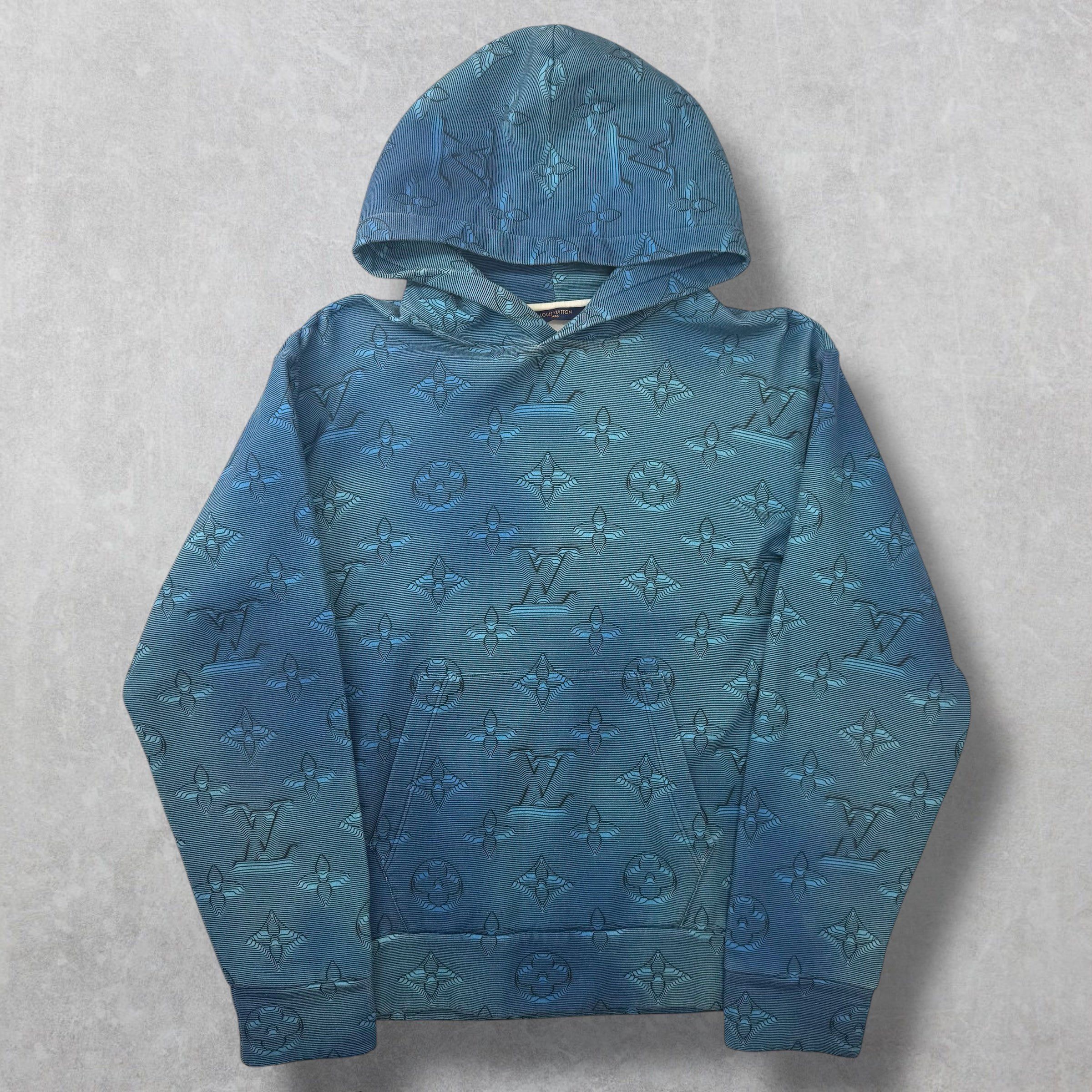 Louis Vuitton Louis Vuitton 2054 Illusion Monogram Hoodie S Size US S / EU 44-46 / 1 - 1 Thumbnail