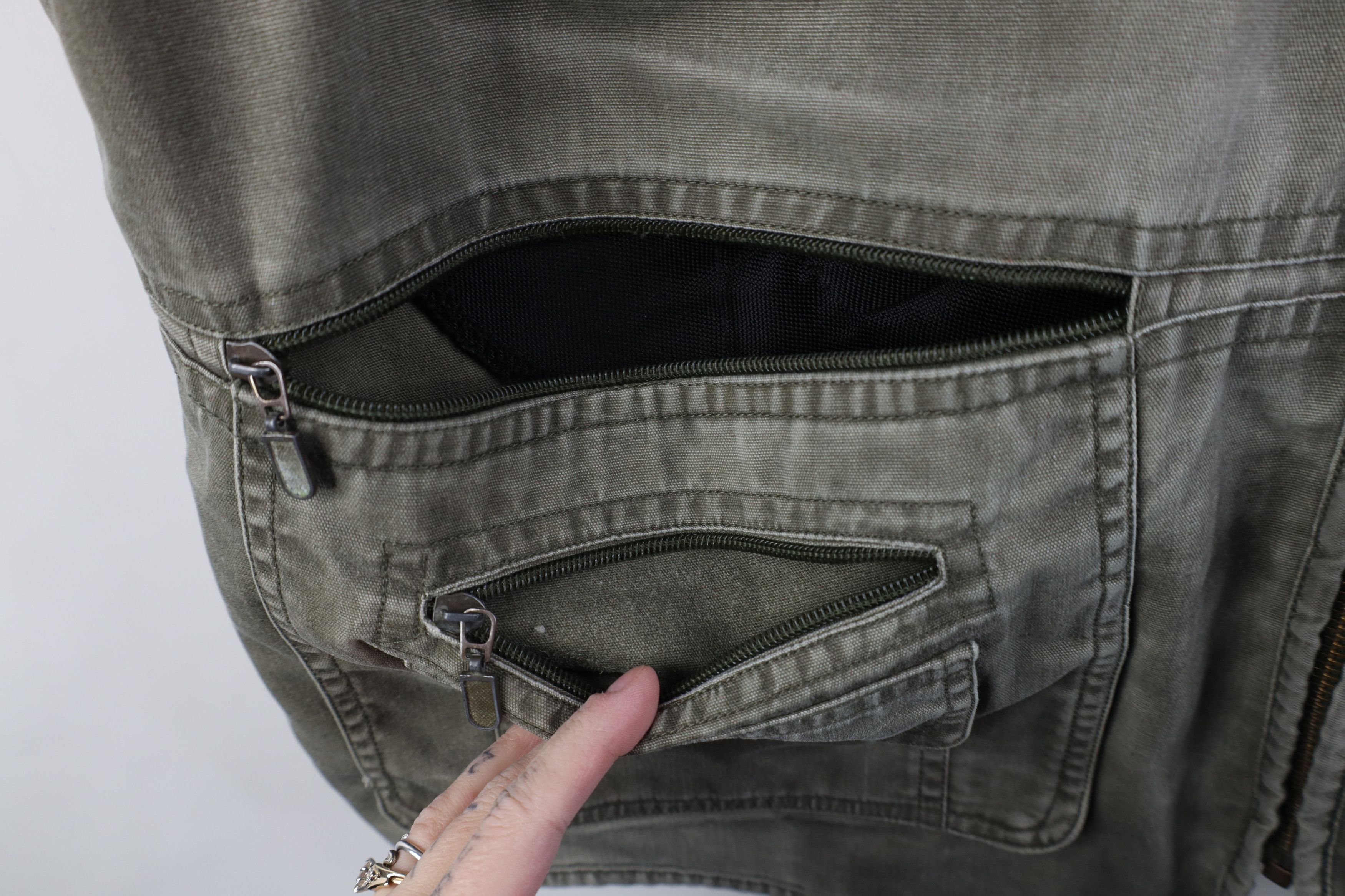 Vintage Vintage 90s Y2K Streetwear Conceal Carry Vest Jacket Size US XXL / EU 58 / 5 - 7 Thumbnail