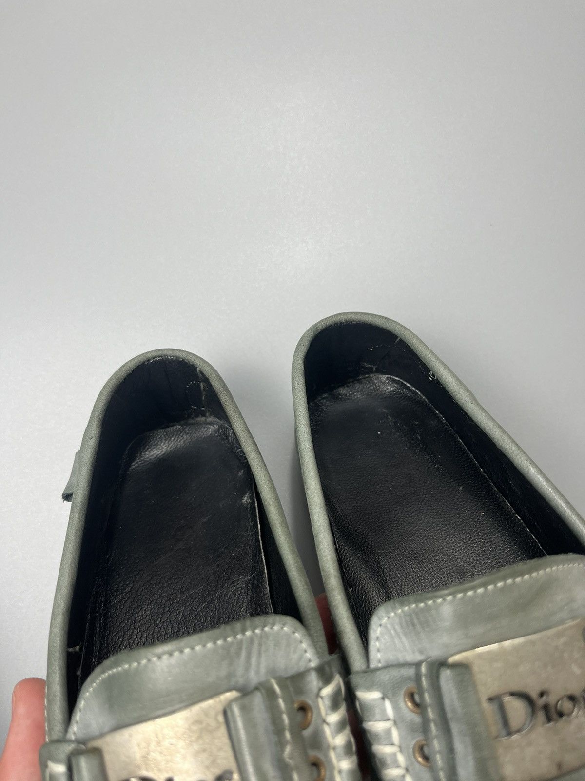 Dior × Vintage Dior leather loafers vintage 1990s Size US 6.5 / IT 36.5 - 9 Thumbnail