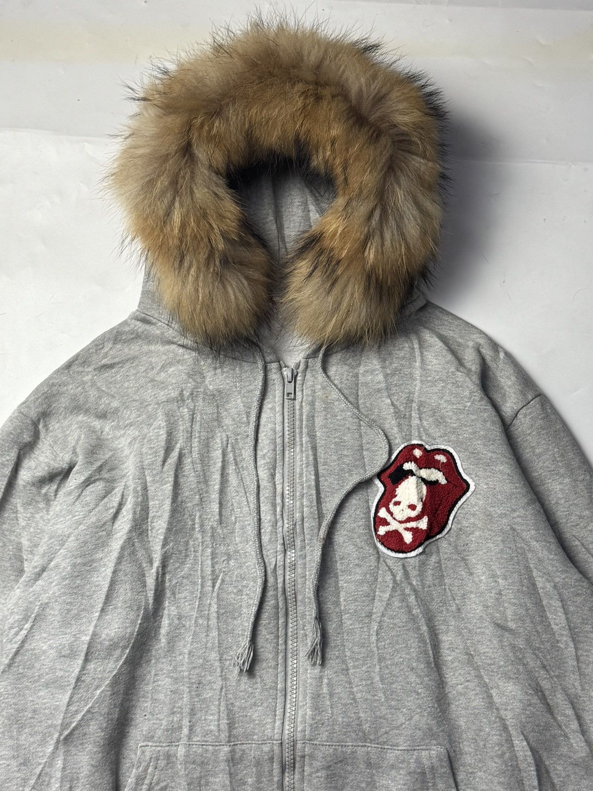 If Six Was Nine × Japanese Brand × Le Grande Bleu (L.G.B.) Furhoodie Skulls Gun Japanese Style Ifsix Lgb Size US L / EU 52-54 / 3 - 4 Thumbnail