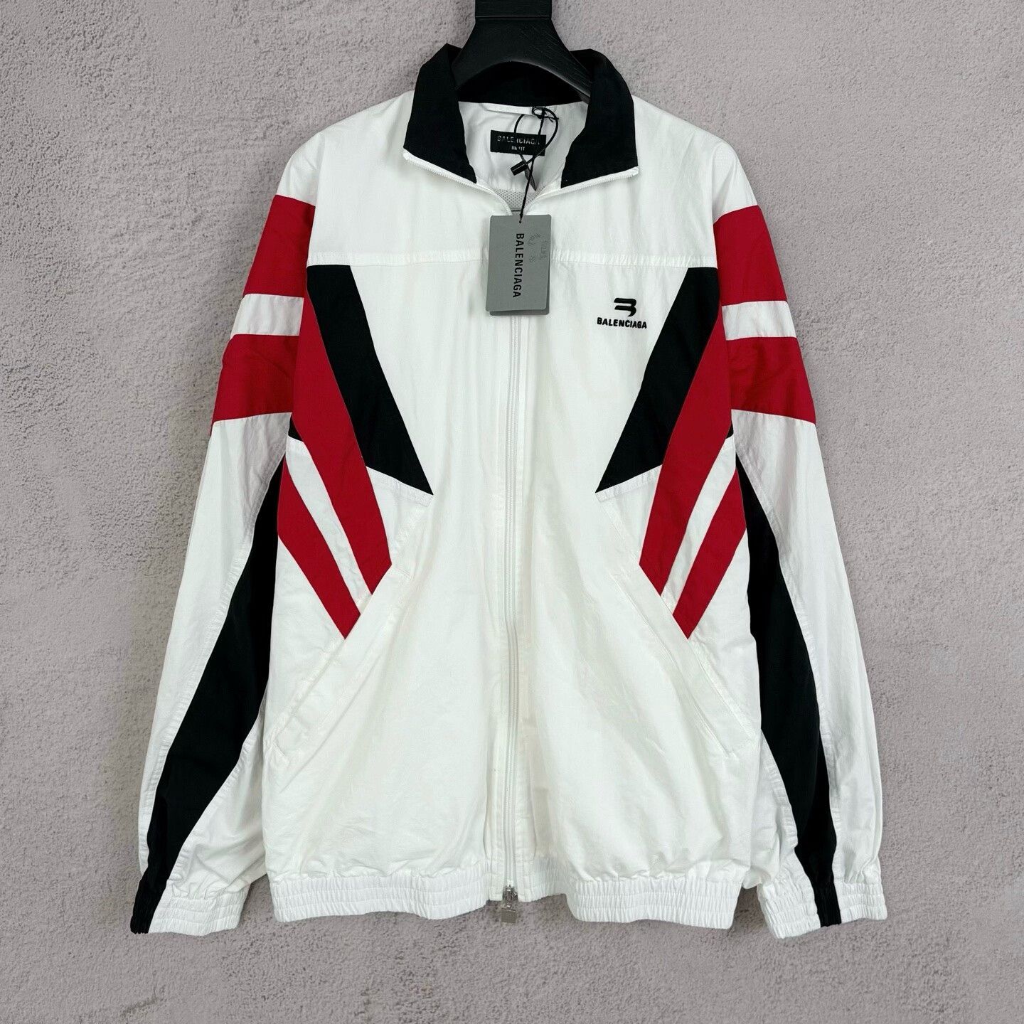 Balenciaga Balenciaga Trackuit Red-and-White Casual Sport Jacket| Size US XS / EU 42 / 0 - 1 Thumbnail