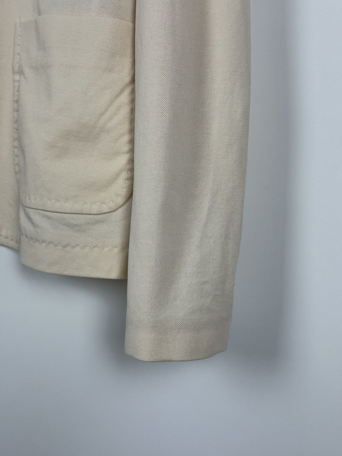 Circolo 1901 Circolo 1901 Cotton Lightweight Beige Women’s Blazer Jacket Size M / US 6-8 / IT 42-44 - 8 Thumbnail