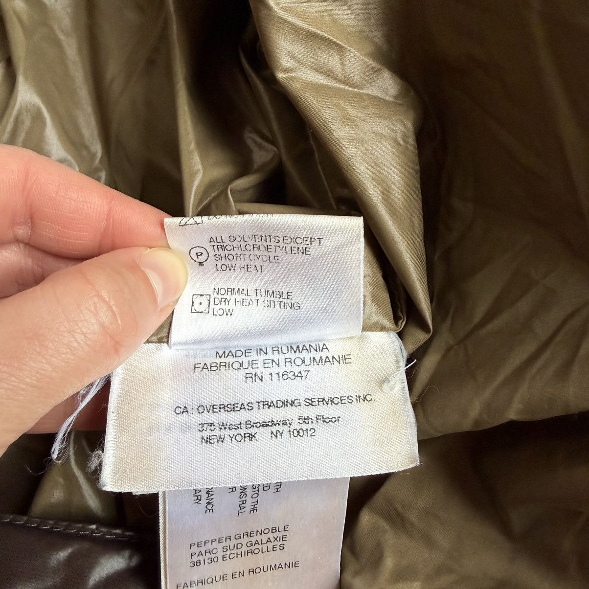 Moncler Brown Moncler Down Quilted Puffer Jacket Size US M / EU 48-50 / 2 - 10 Thumbnail