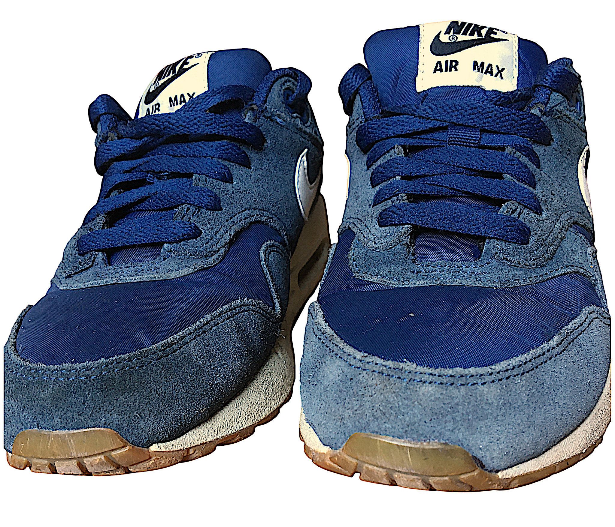 Nike Nike Air Max 1 GS "Midnight Navy" (2013) Size US 6.5 / IT 36.5 - 5 Thumbnail