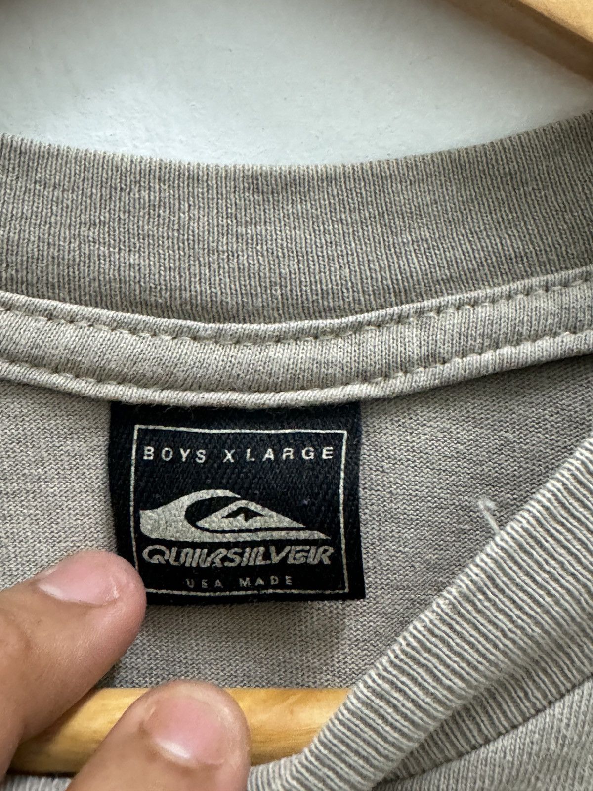 Quiksilver × Vintage Vintage Quiksilver Custom Cut Long For Short Tee Size US XS / EU 42 / 0 - 7 Thumbnail