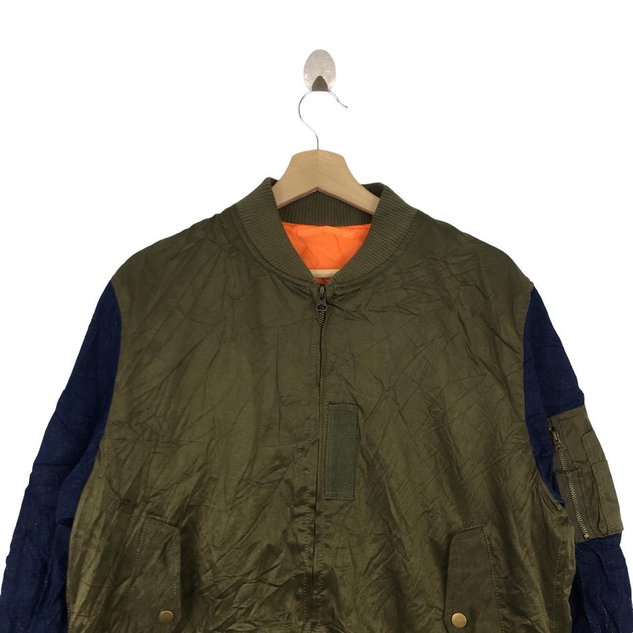 GU Vtg GU BOMBER MA-1 FLIGHT Army Military Size US M / EU 48-50 / 2 - 2 Thumbnail