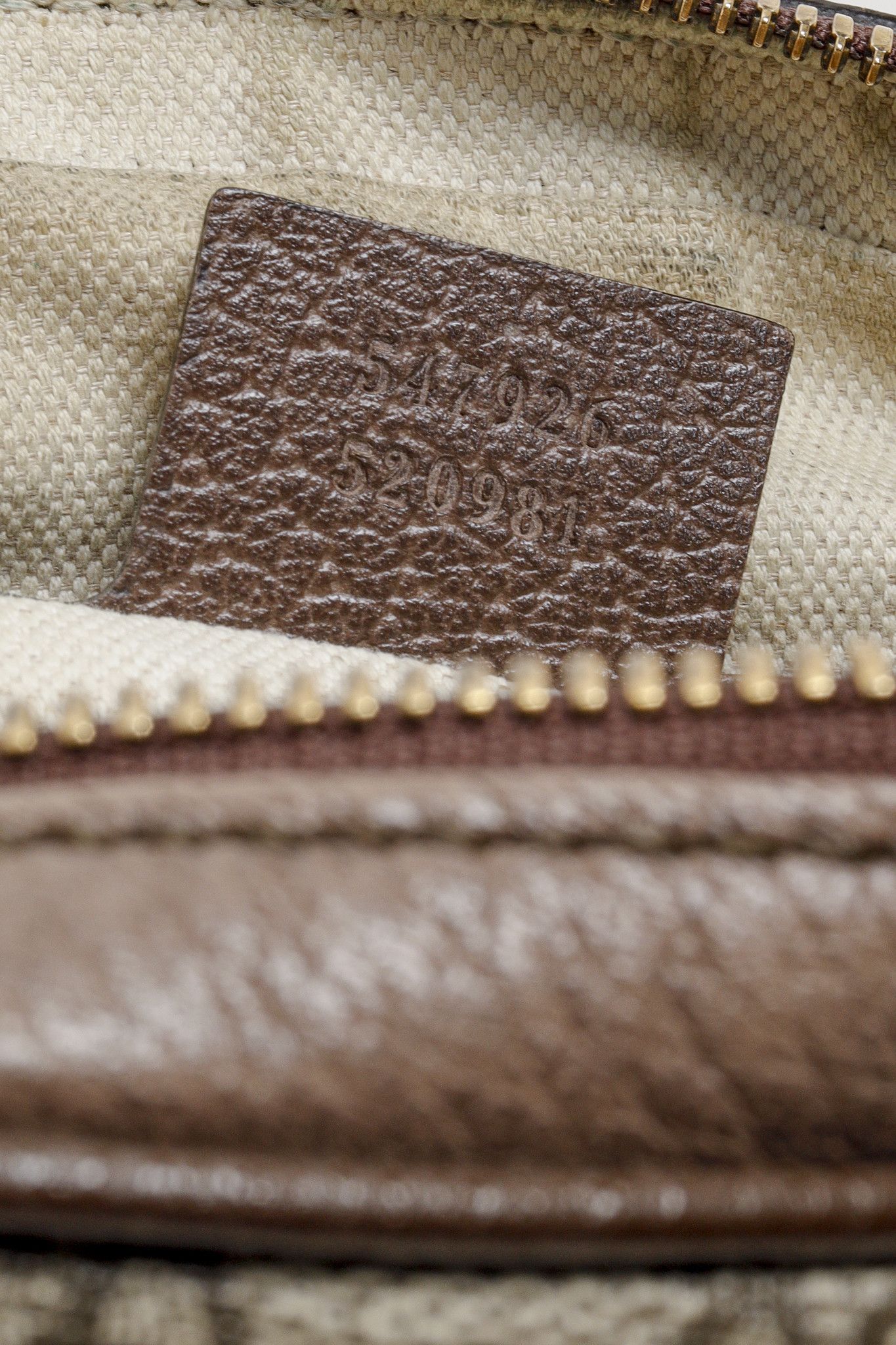 Gucci Gucci Monogram Ophidia Small Brown Crossbody Bag Size ONE SIZE - 14 Thumbnail