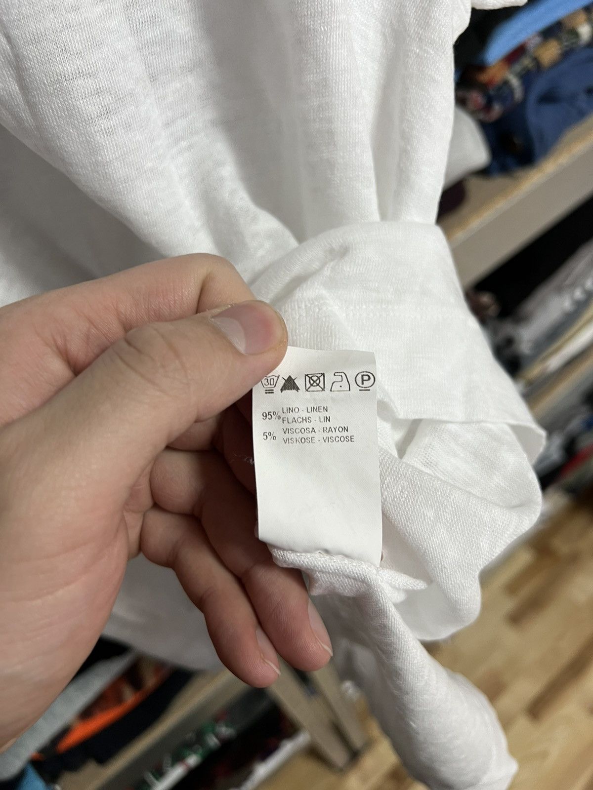 Transit Transit Par Such Avant Garde Linen T-Shirt Short Sleeve Size M / US 6-8 / IT 42-44 - 6 Thumbnail