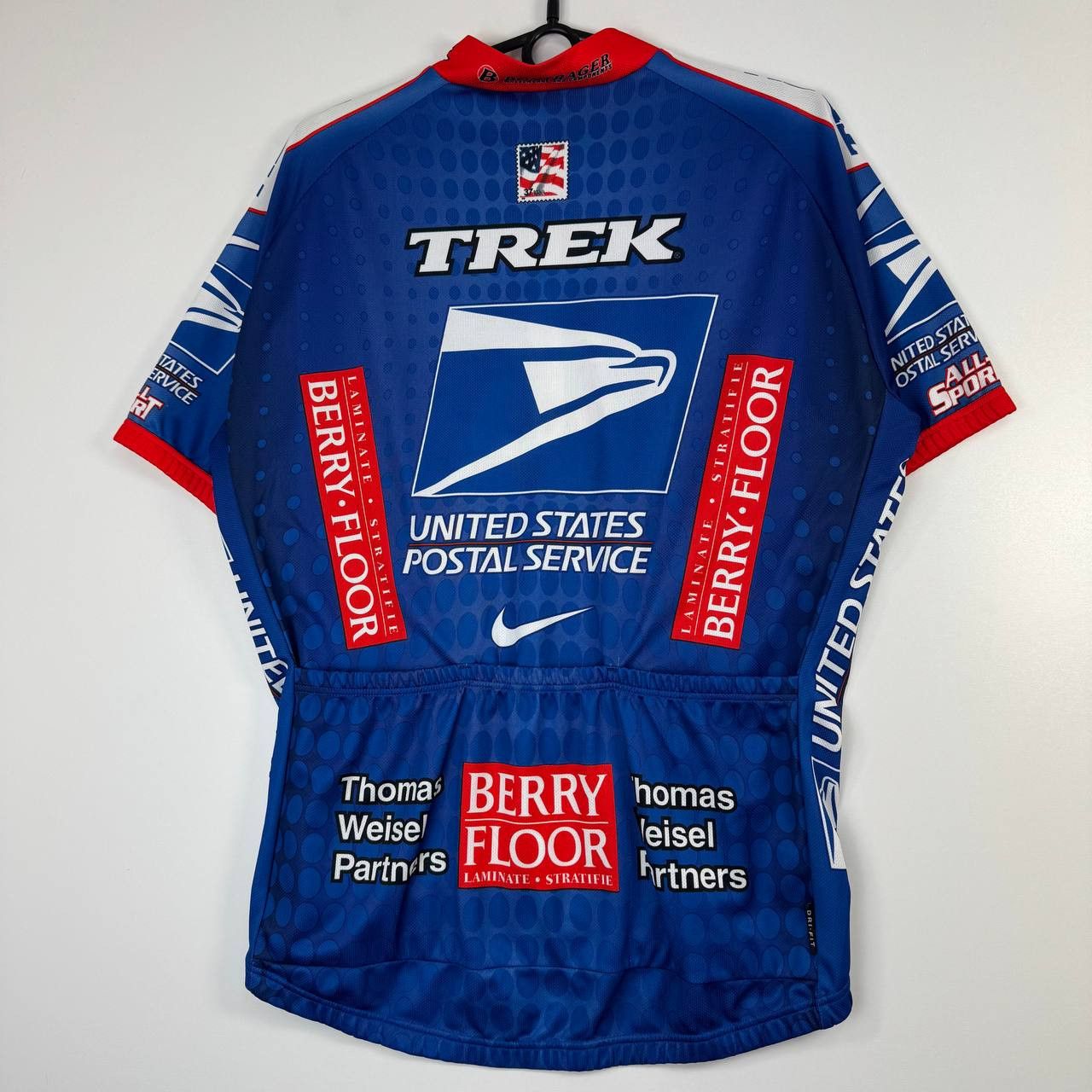 Nike Nike USPS Cycling Jersey US Service Team Mens Size XL Size US XL / EU 56 / 4 - 7 Thumbnail