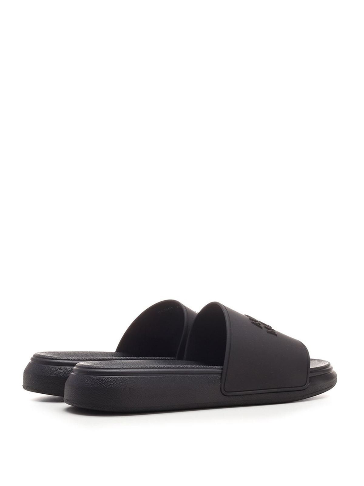 Alexander McQueen o1y0225 Slides in Black Size US 6 / IT 36 - 3 Thumbnail