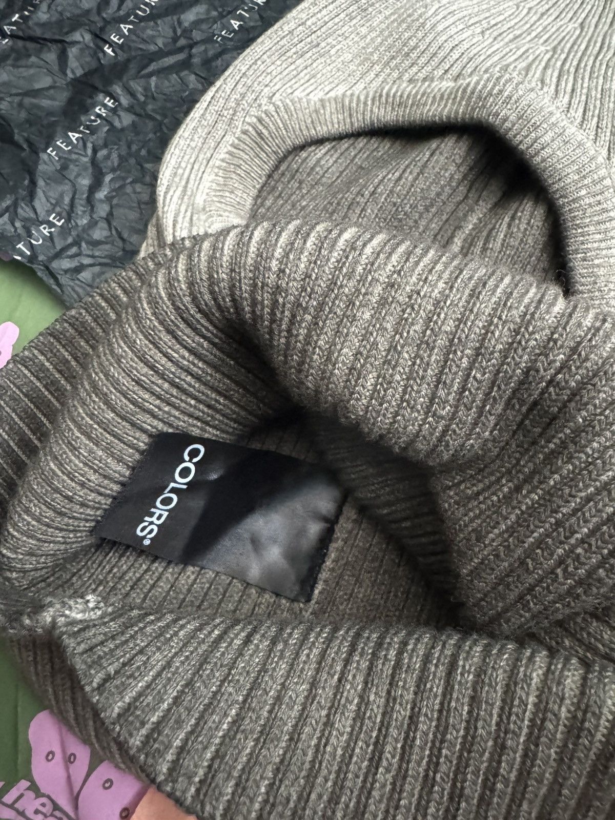 Other Colors washed biege balaclava Size ONE SIZE - 4 Thumbnail