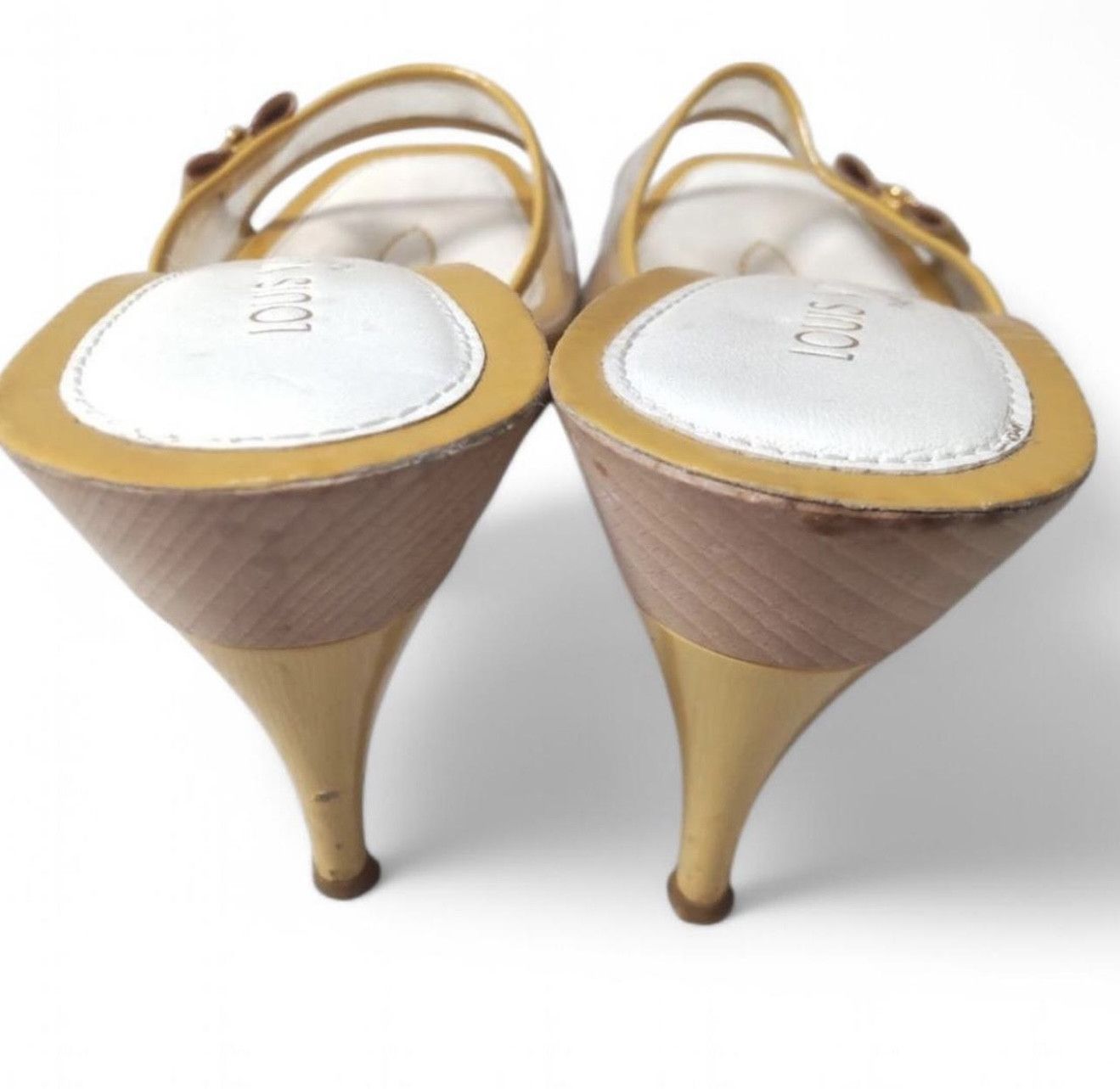 Louis Vuitton LOUIS VUITTON Mule Sandals Clear Ribbon Open Toe mules Size US 7 / IT 37 - 3 Thumbnail