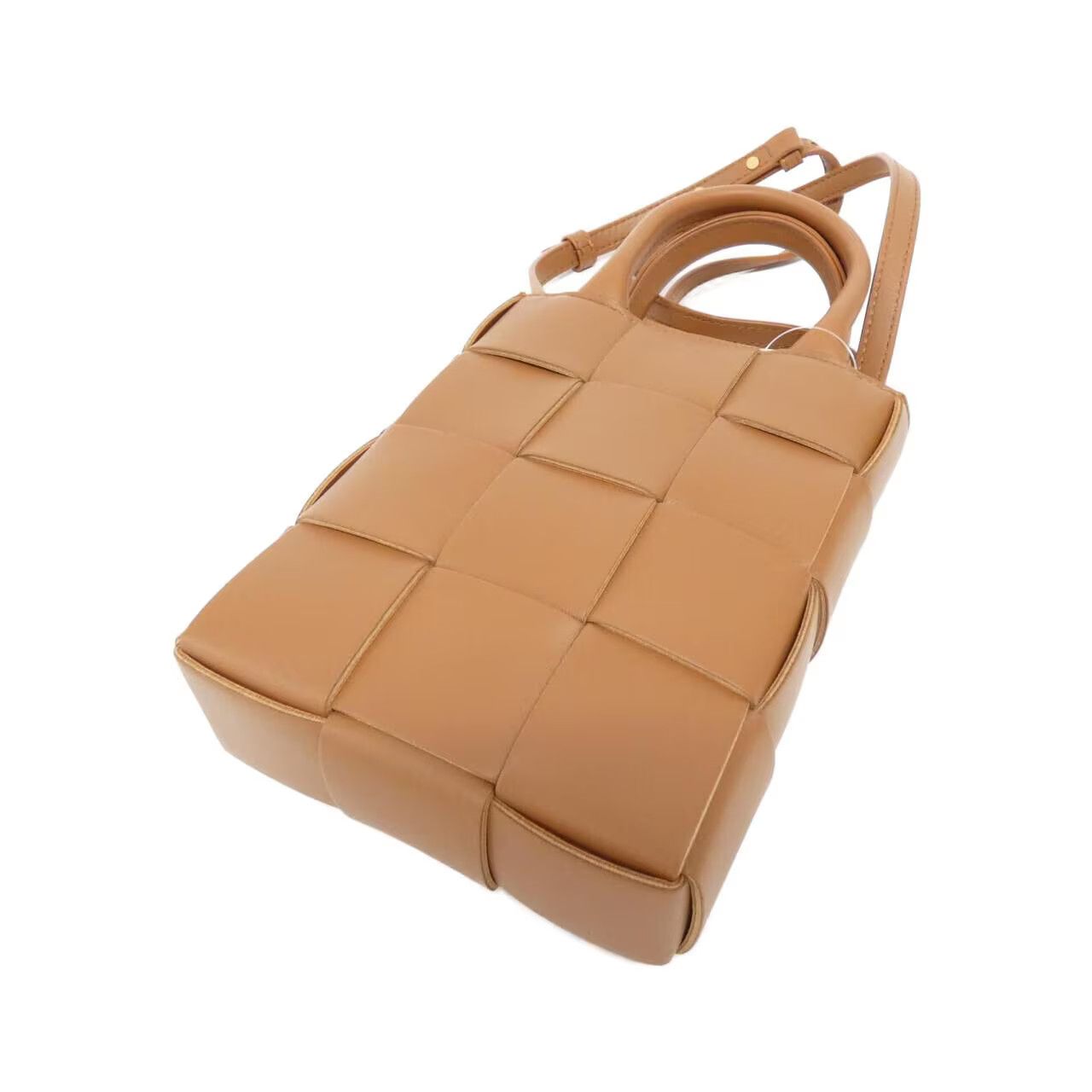 Bottega Veneta o1loc1c0824 Size: OS / Mini Cassette Tote Bag in Brown Size ONE SIZE - 2 Thumbnail
